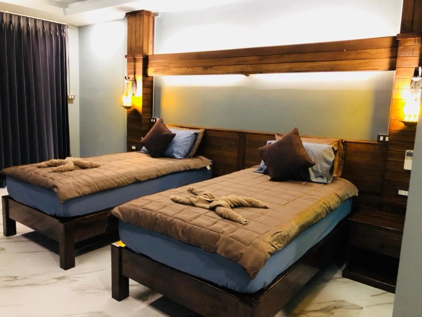 Bed in Suncliff Resort