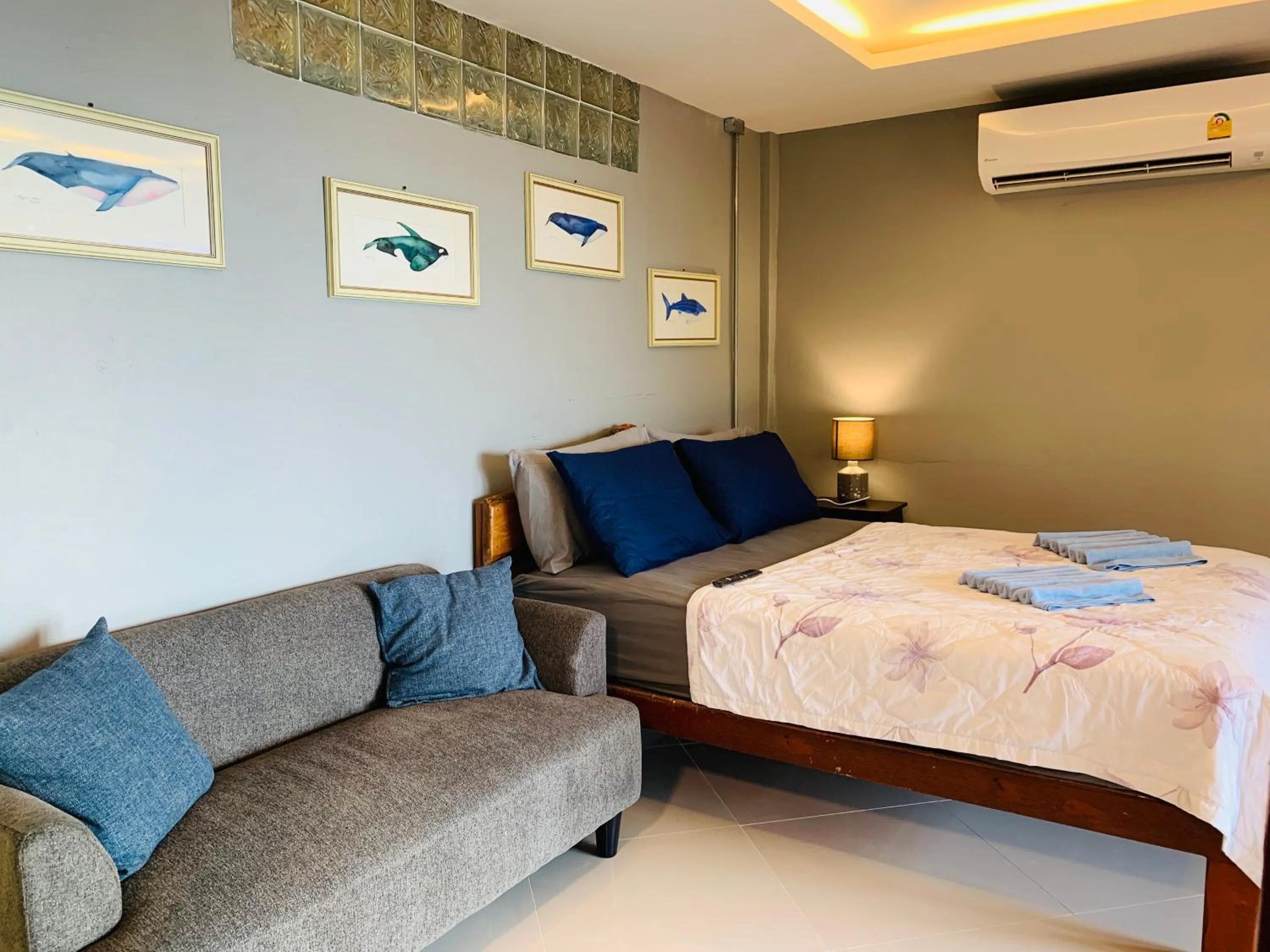 Bed in Suncliff Resort