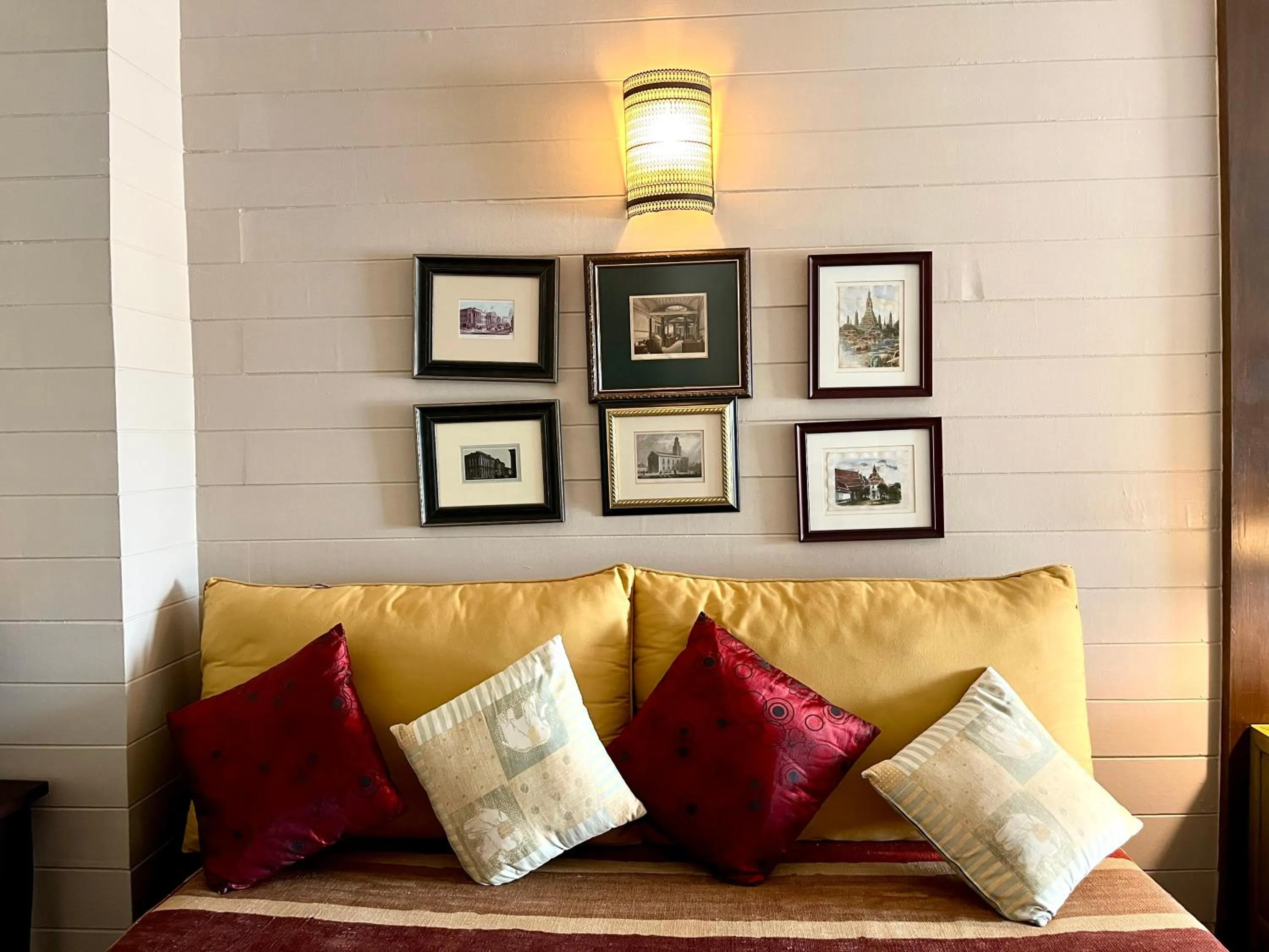 Seating area in Arun Residence