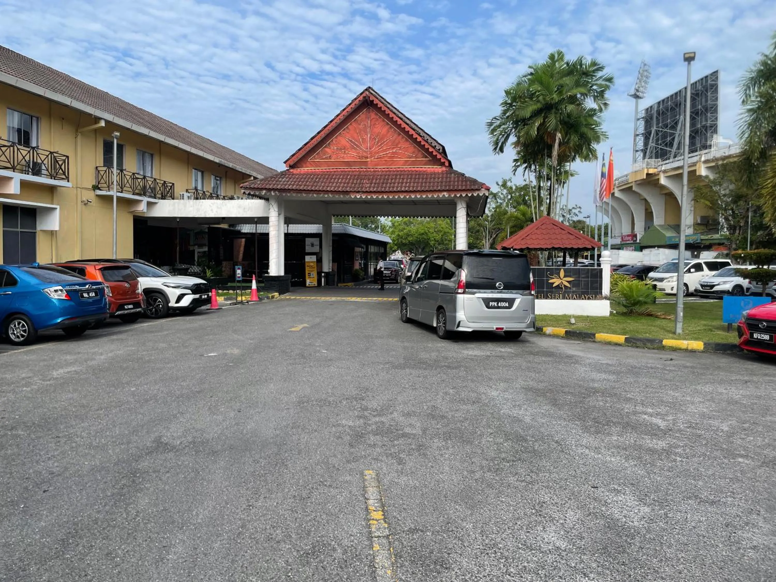 Facade/entrance in Hotel Seri Malaysia Alor Setar