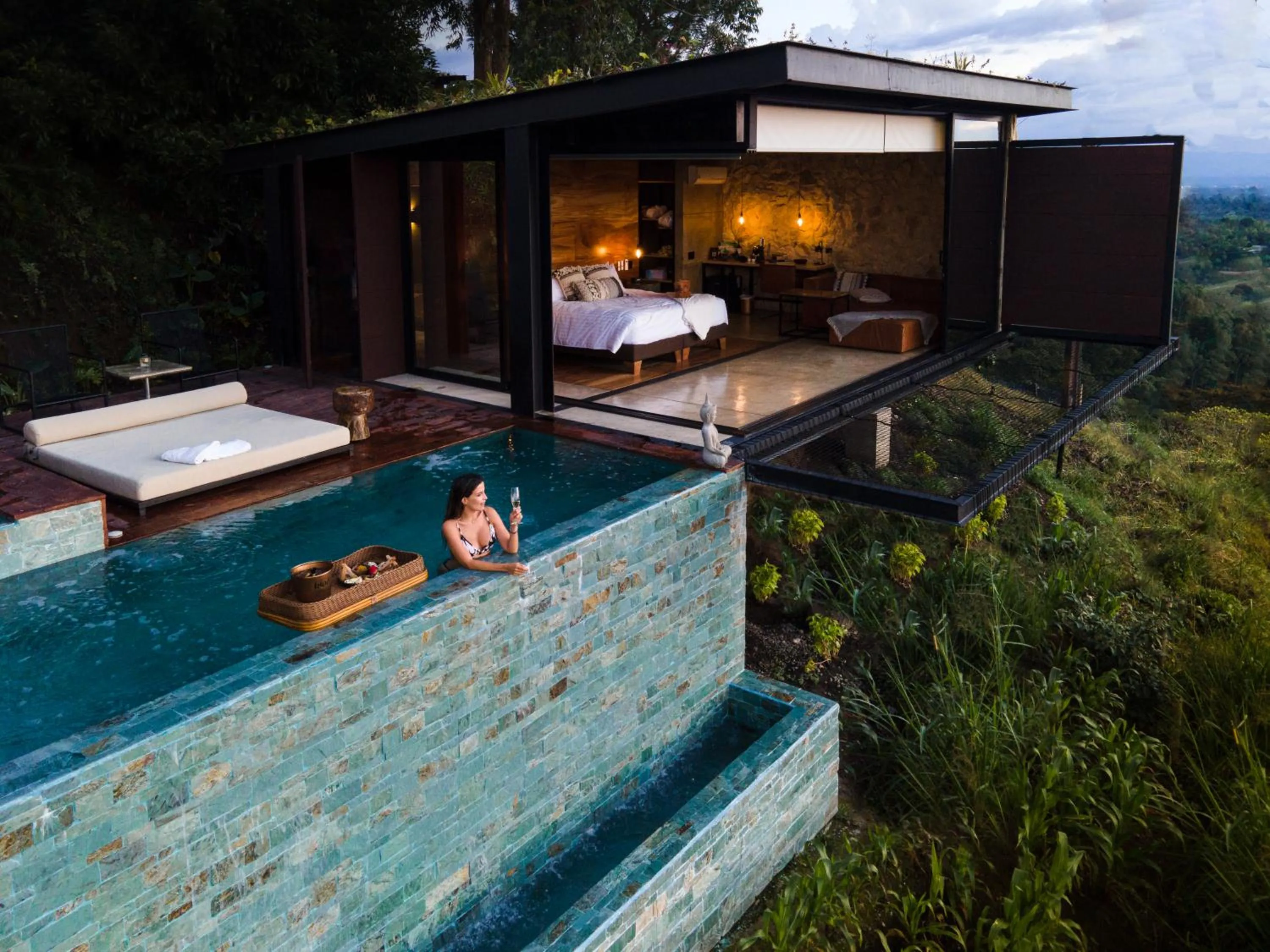 Swimming pool in Bio Habitat Hotel, AKEN SOUL Collection