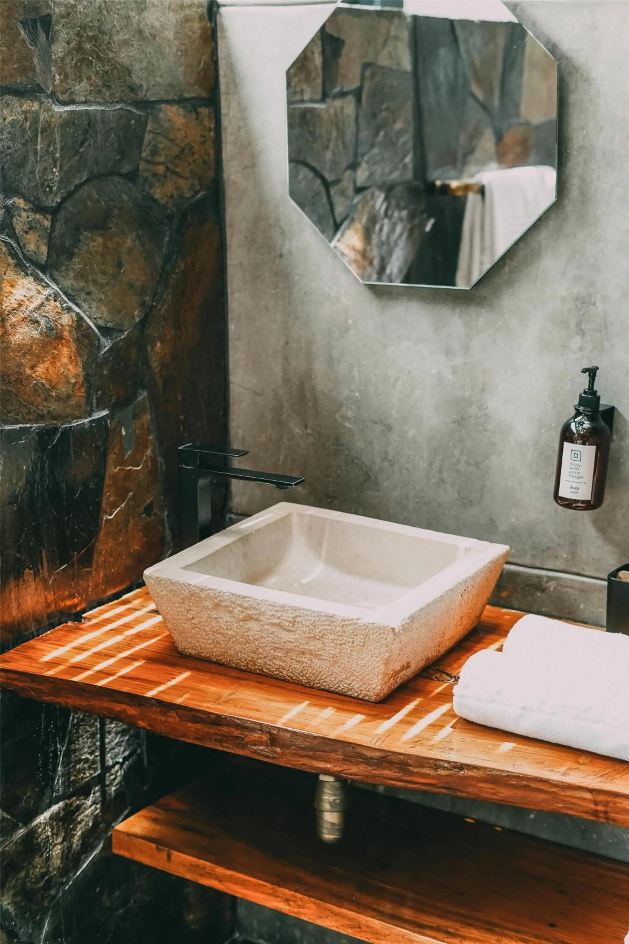 Bathroom in Bio Habitat Hotel, AKEN SOUL Collection