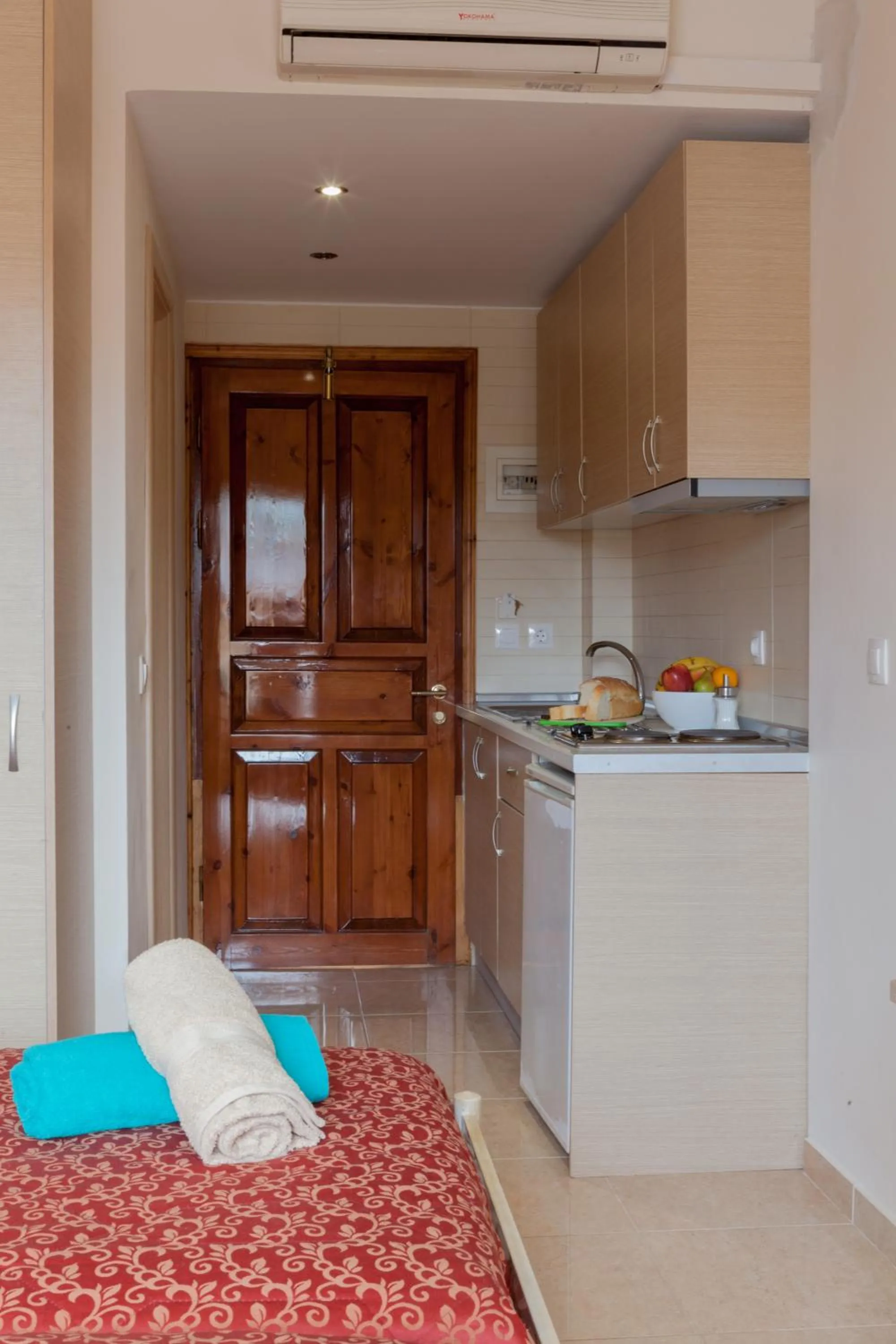 Kitchen or kitchenette in Marietta's Resort by Konnect, Gouvia Corfu