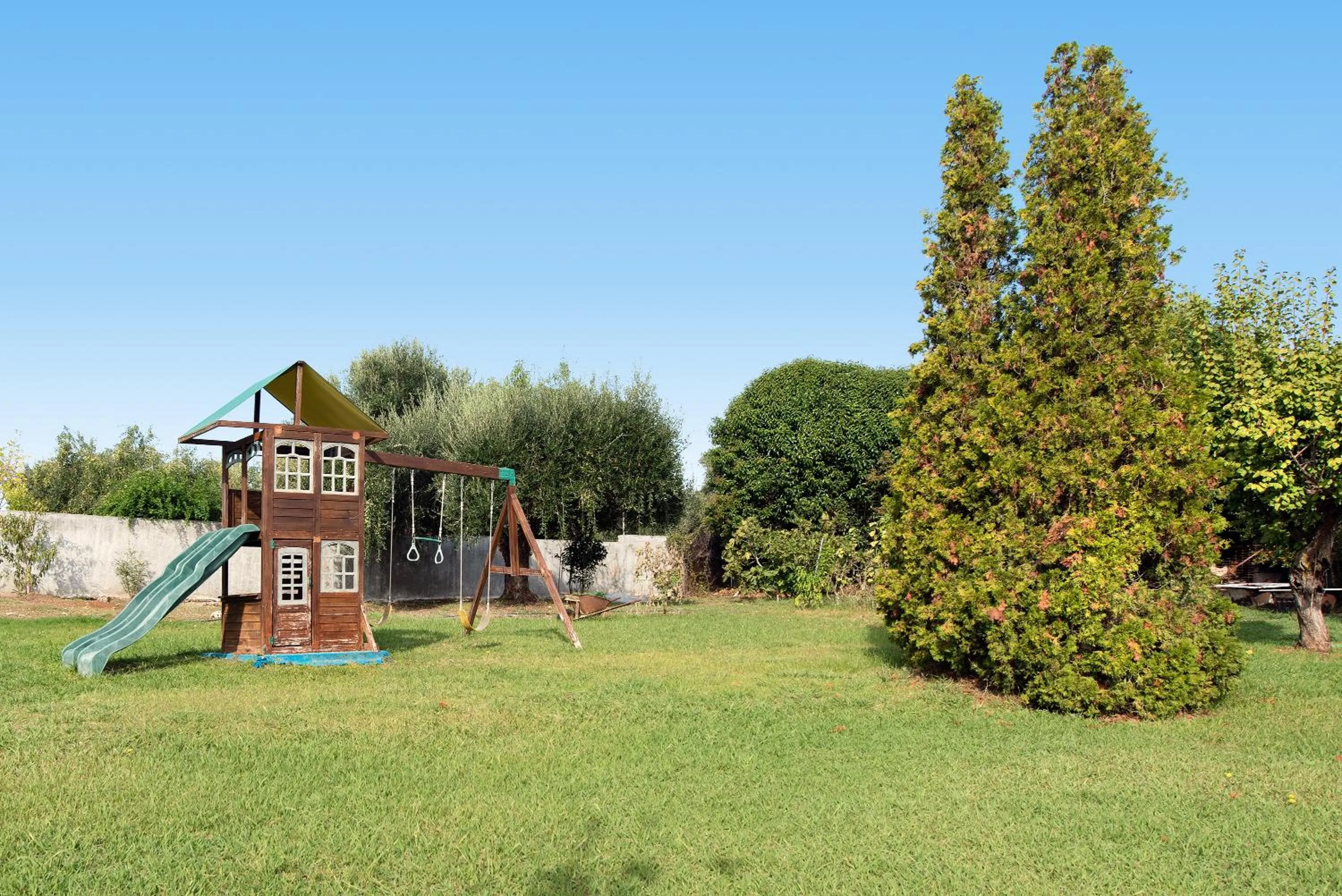 Children play ground in Marietta's Resort by Konnect, Gouvia Corfu