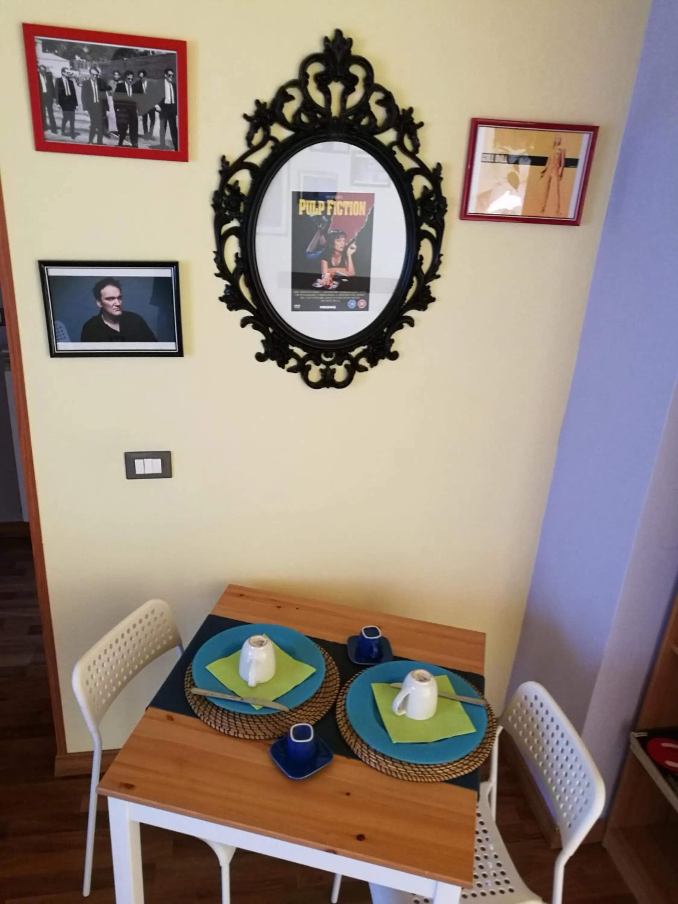 Dining area in Camaga