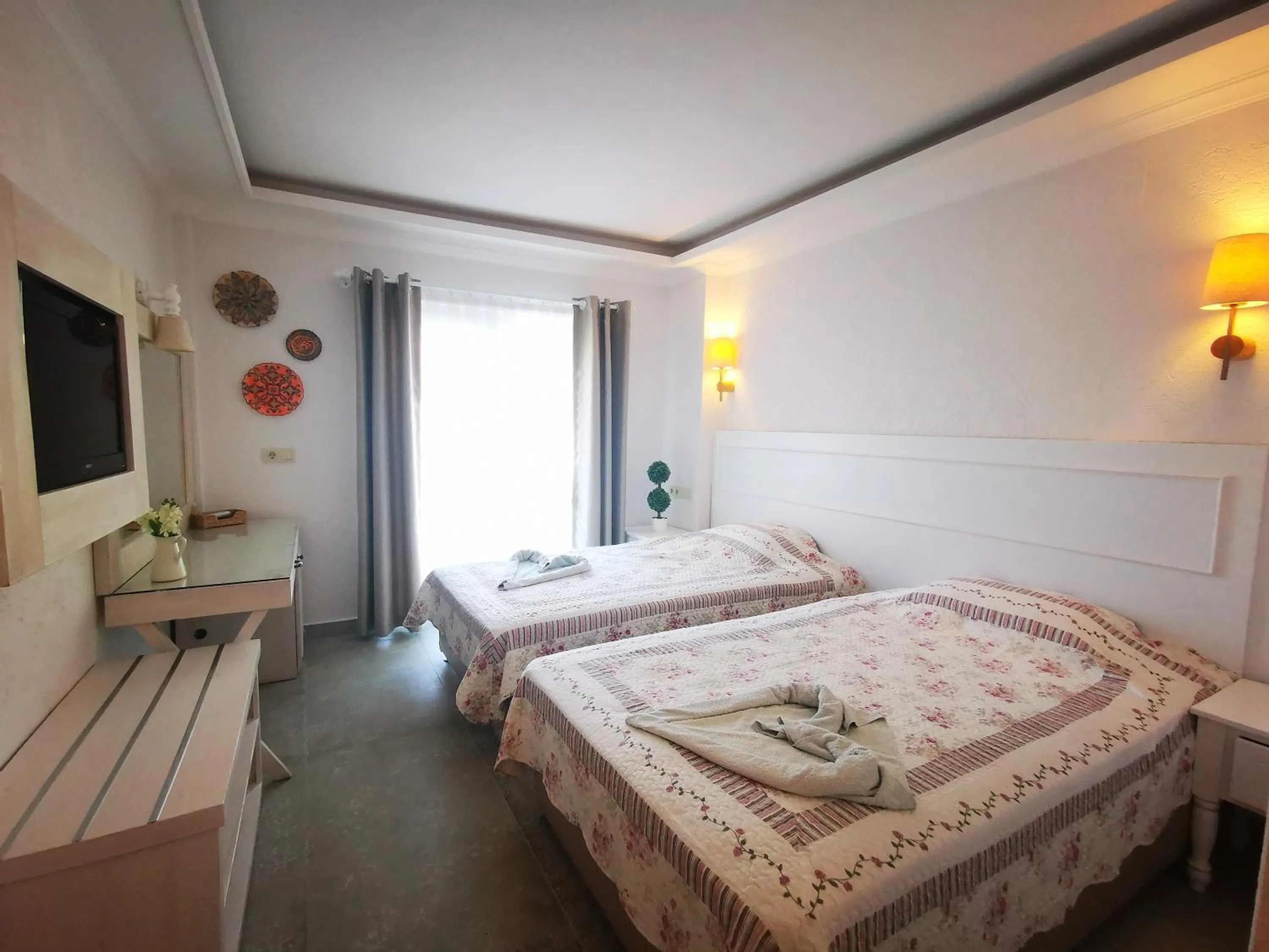 Bedroom in Dalyan Basar Hotel