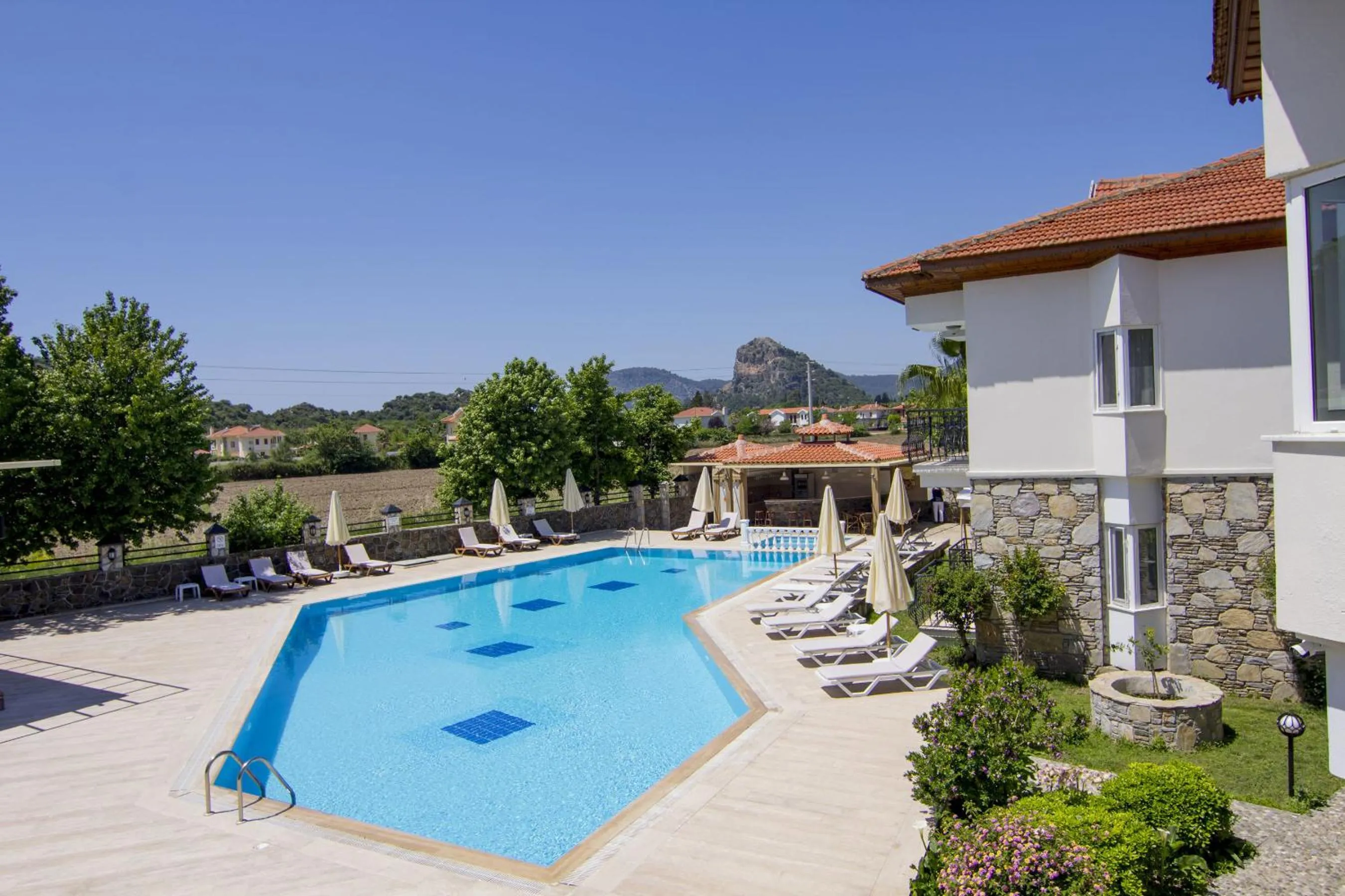 Swimming pool in Dalyan Basar Hotel