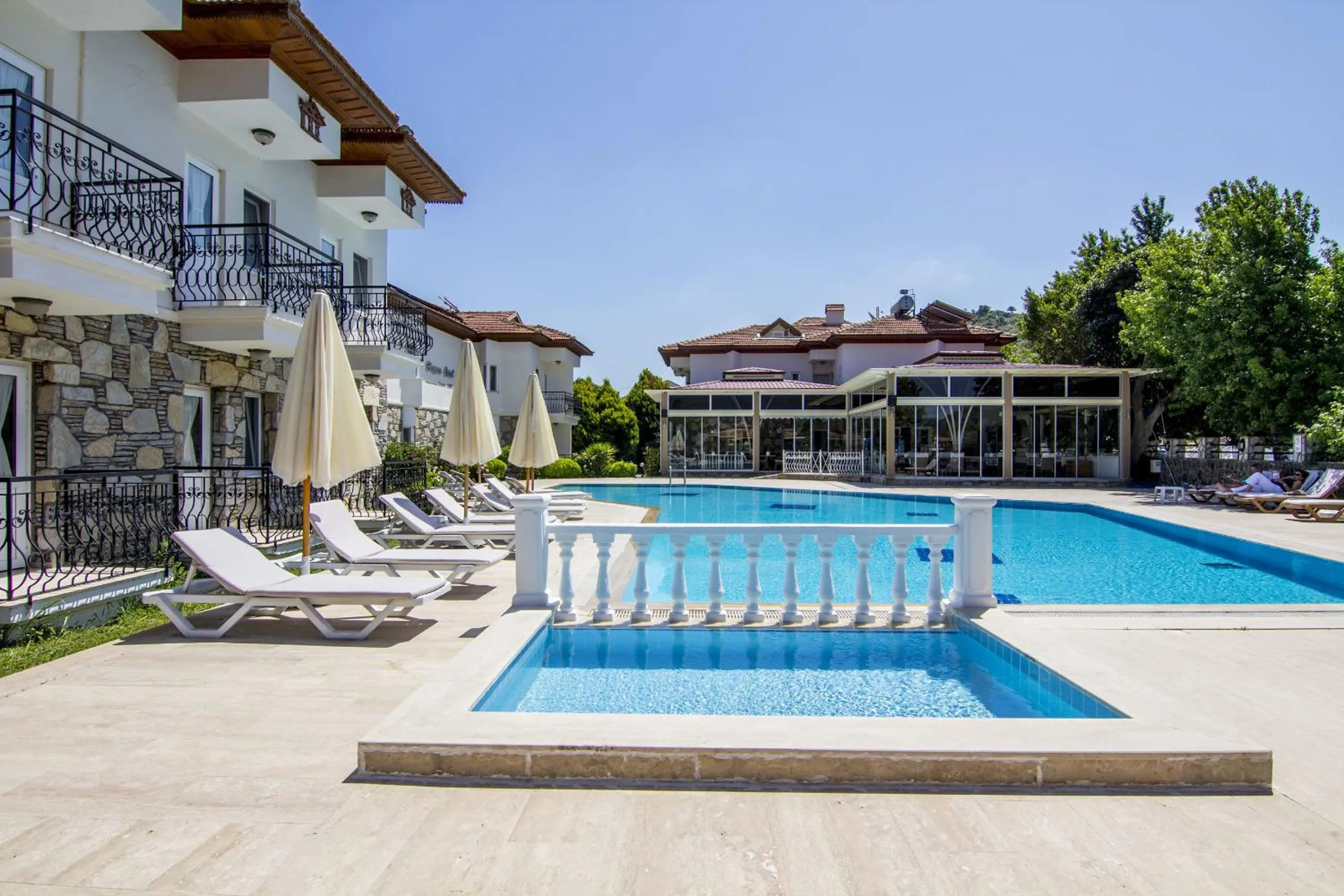 Swimming pool in Dalyan Basar Hotel