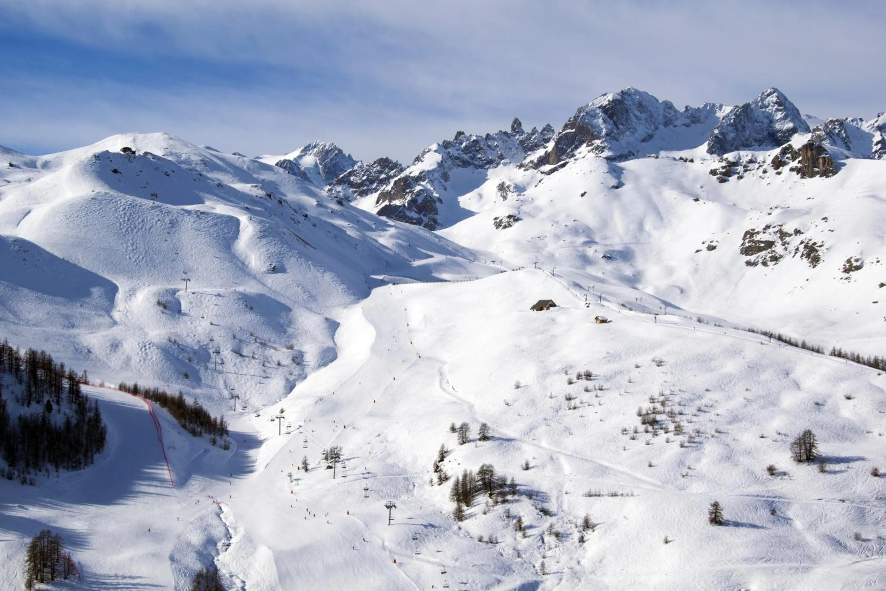 Winter in Hôtel Restaurant Le Monêtier