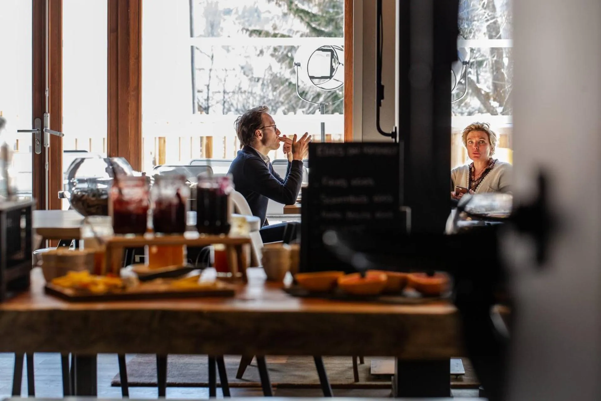 Restaurant/places to eat in Hôtel Restaurant Le Monêtier