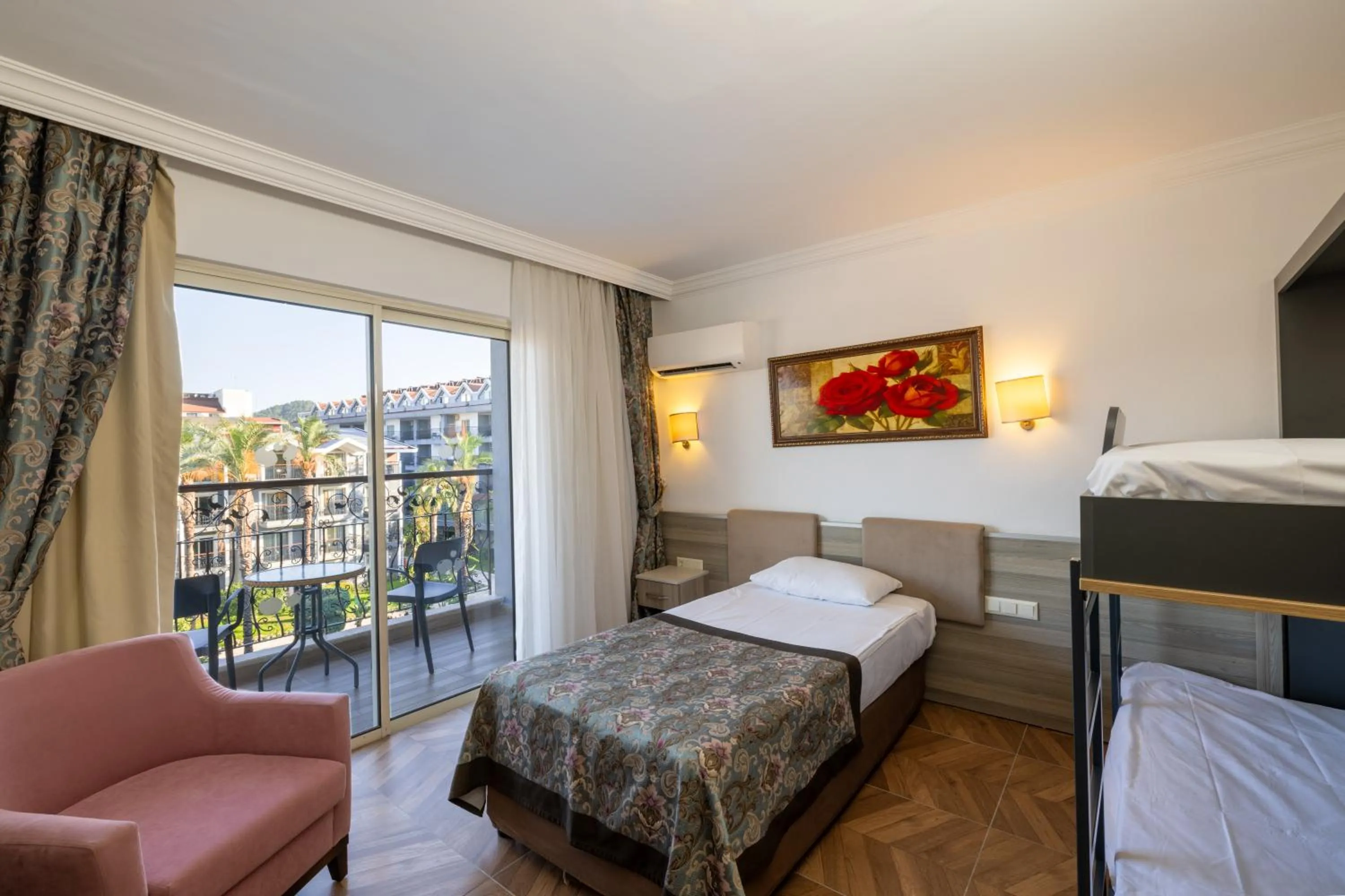 Bed in Crystal Aura Aqua Collection - Ultimate All Inclusive