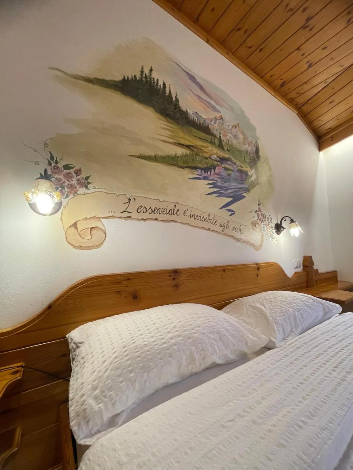 Bed in Villaggio Hotel Aquila