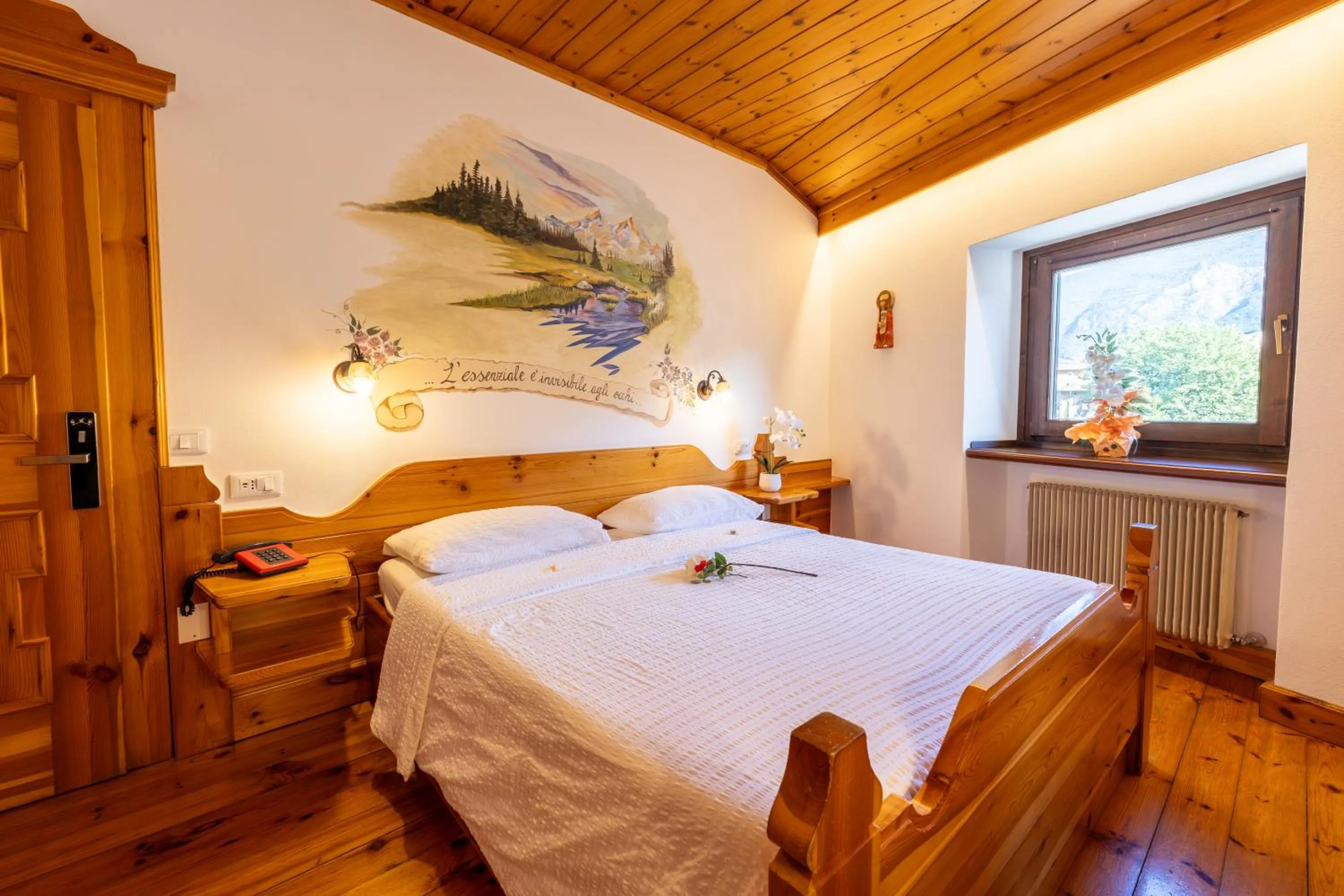 Bed in Villaggio Hotel Aquila