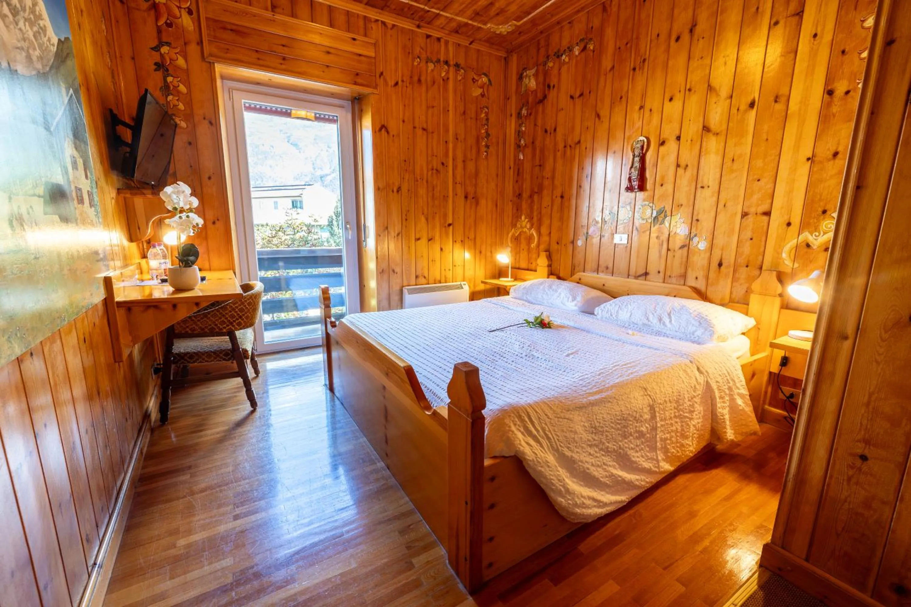 Bed in Villaggio Hotel Aquila