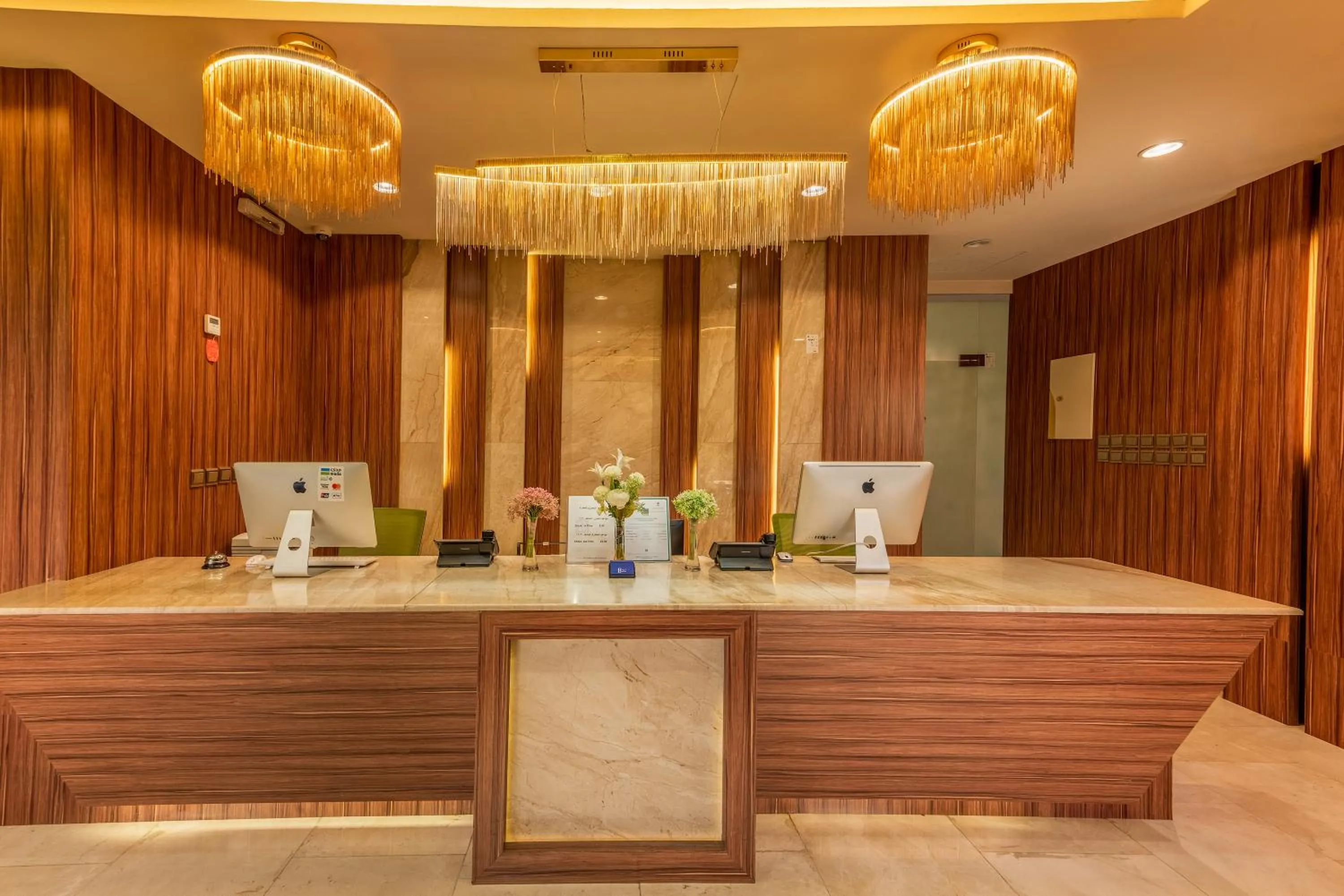 Lobby or reception in Blue inn Boutique