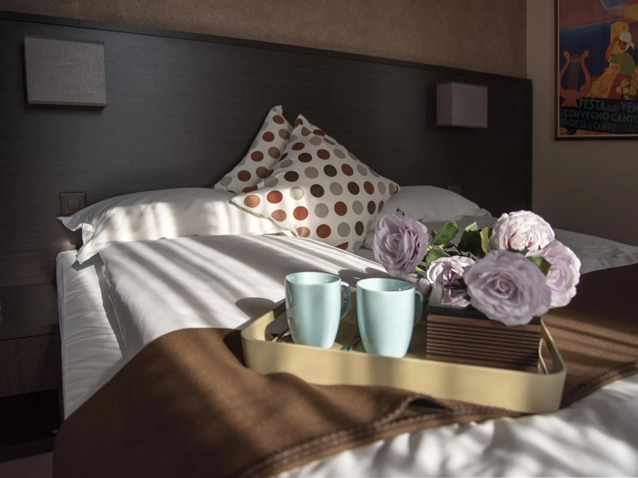 Decorative detail, Bed in Locanda Del Conventino