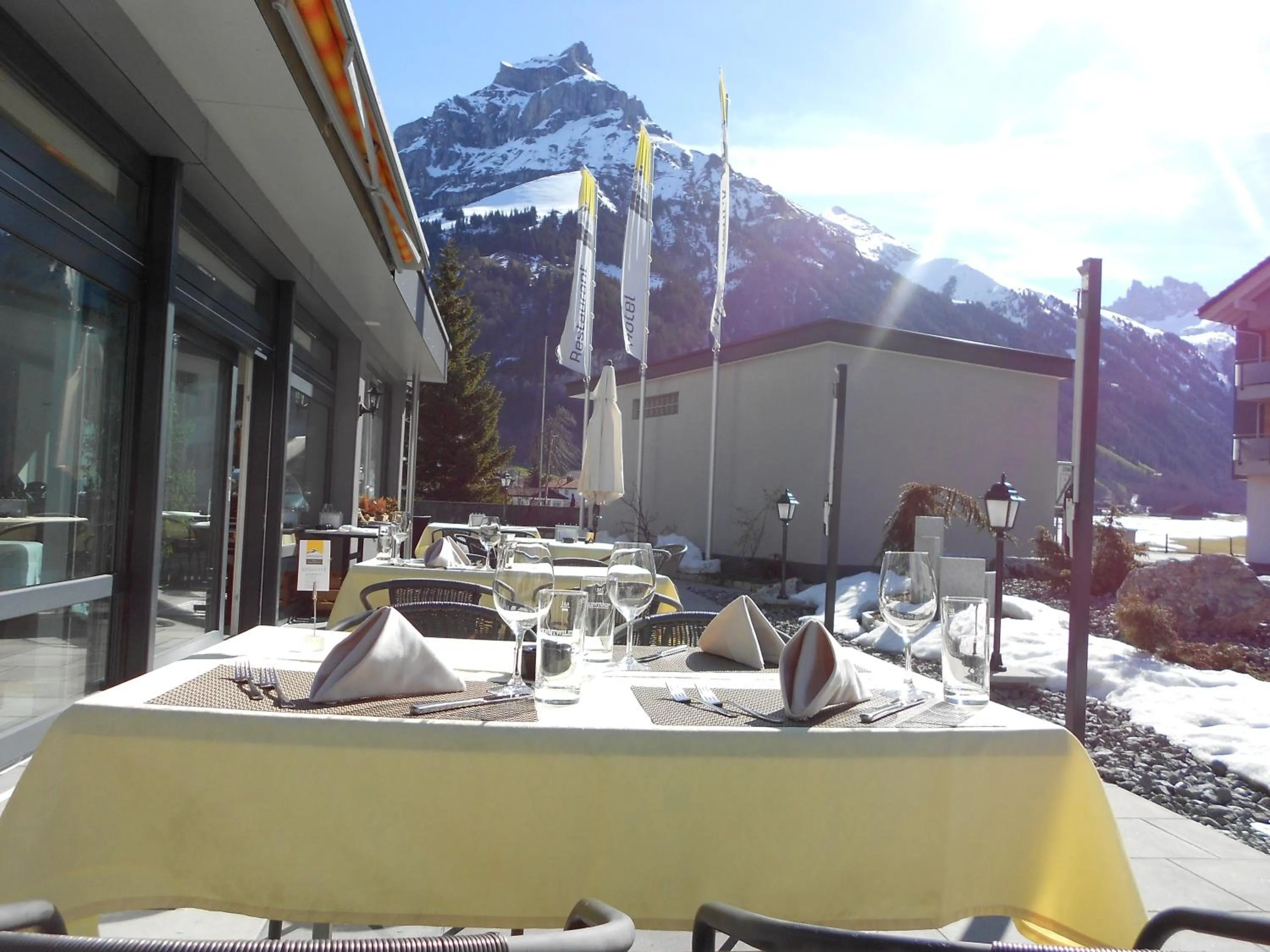 Balcony/Terrace in Hotel Hahnenblick