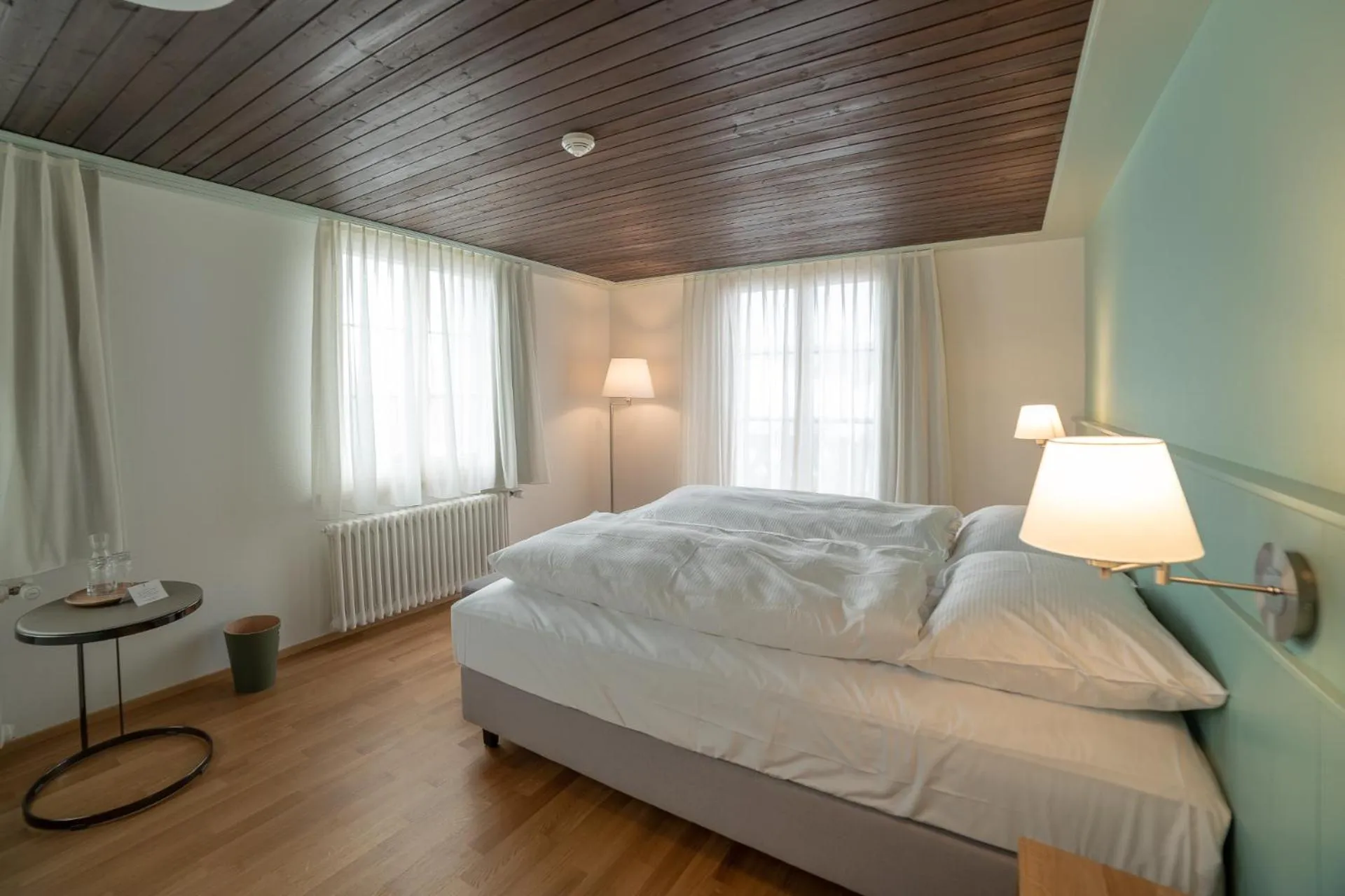 Photo of the whole room, Bed in Gasthaus Friedegg