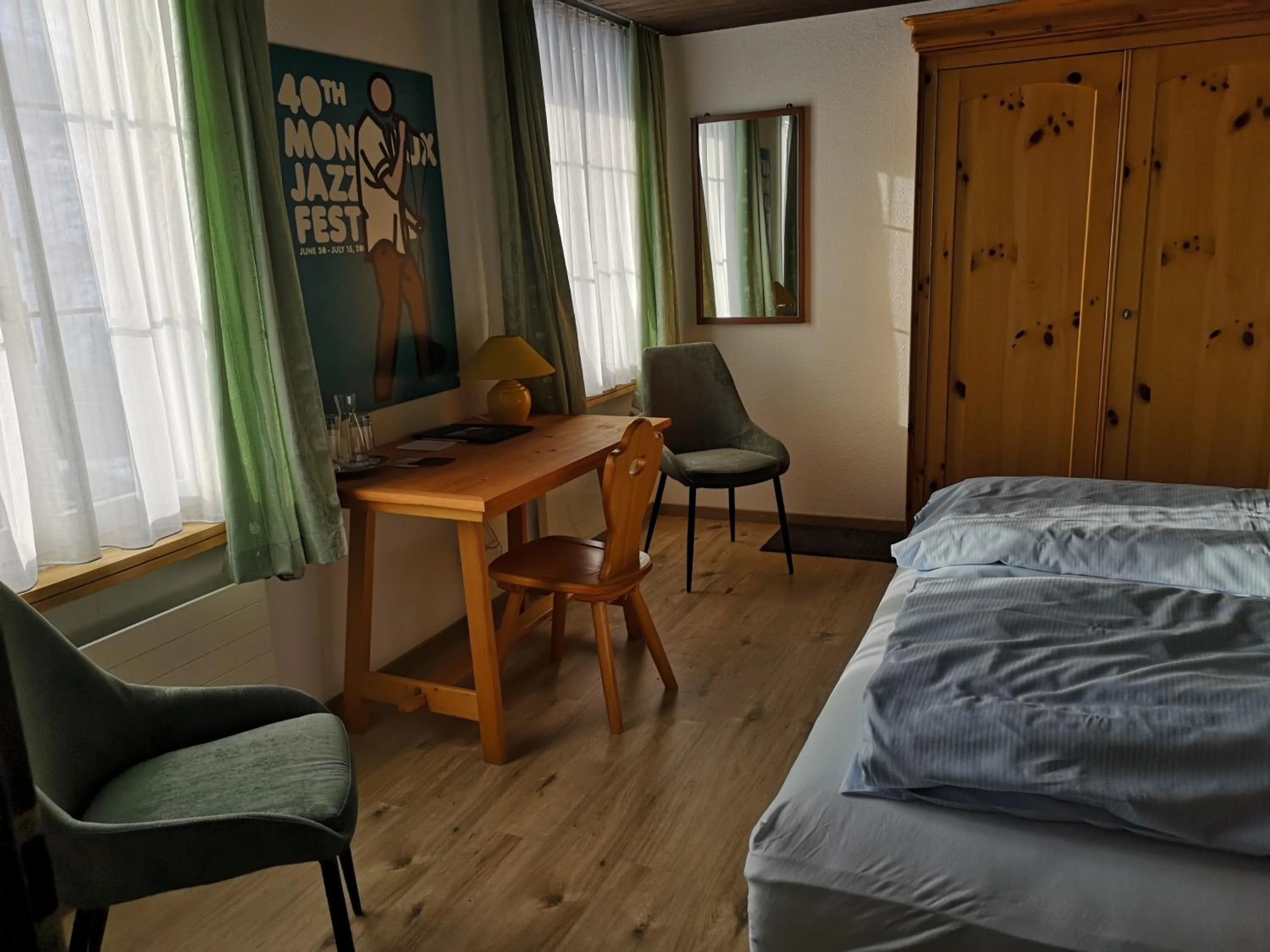 Photo of the whole room, Bed in Gasthaus Friedegg