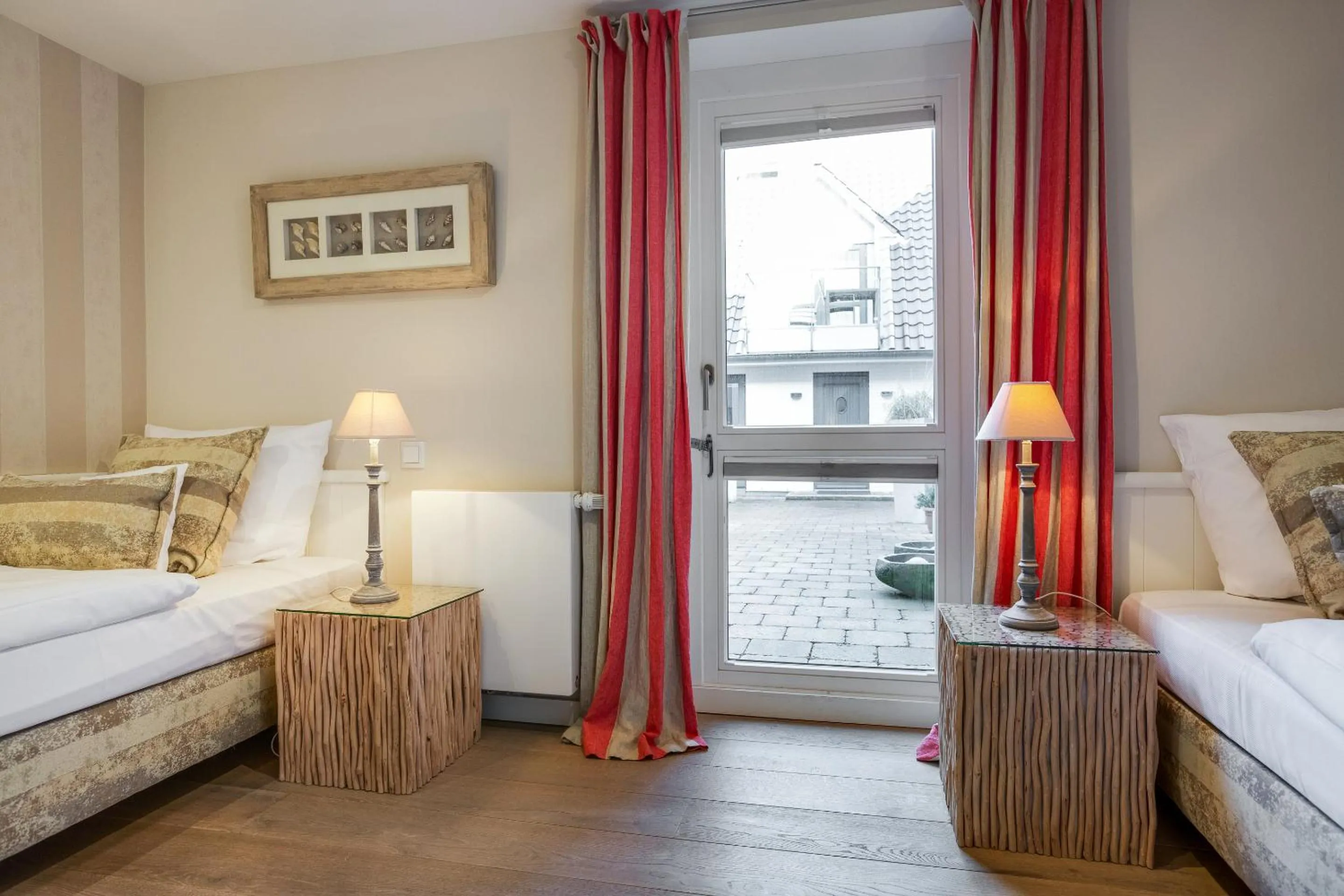 Bed in Apartmenthotel am Leuchtturm