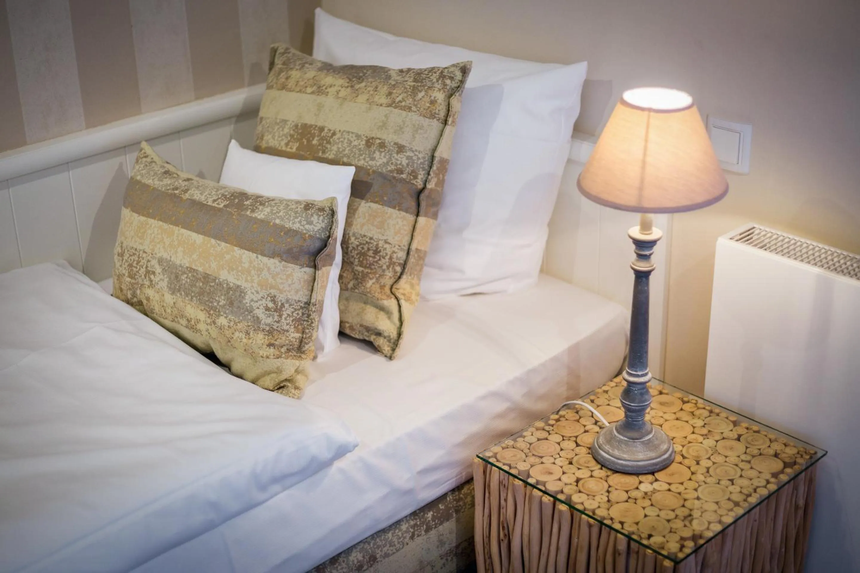 Bed in Apartmenthotel am Leuchtturm