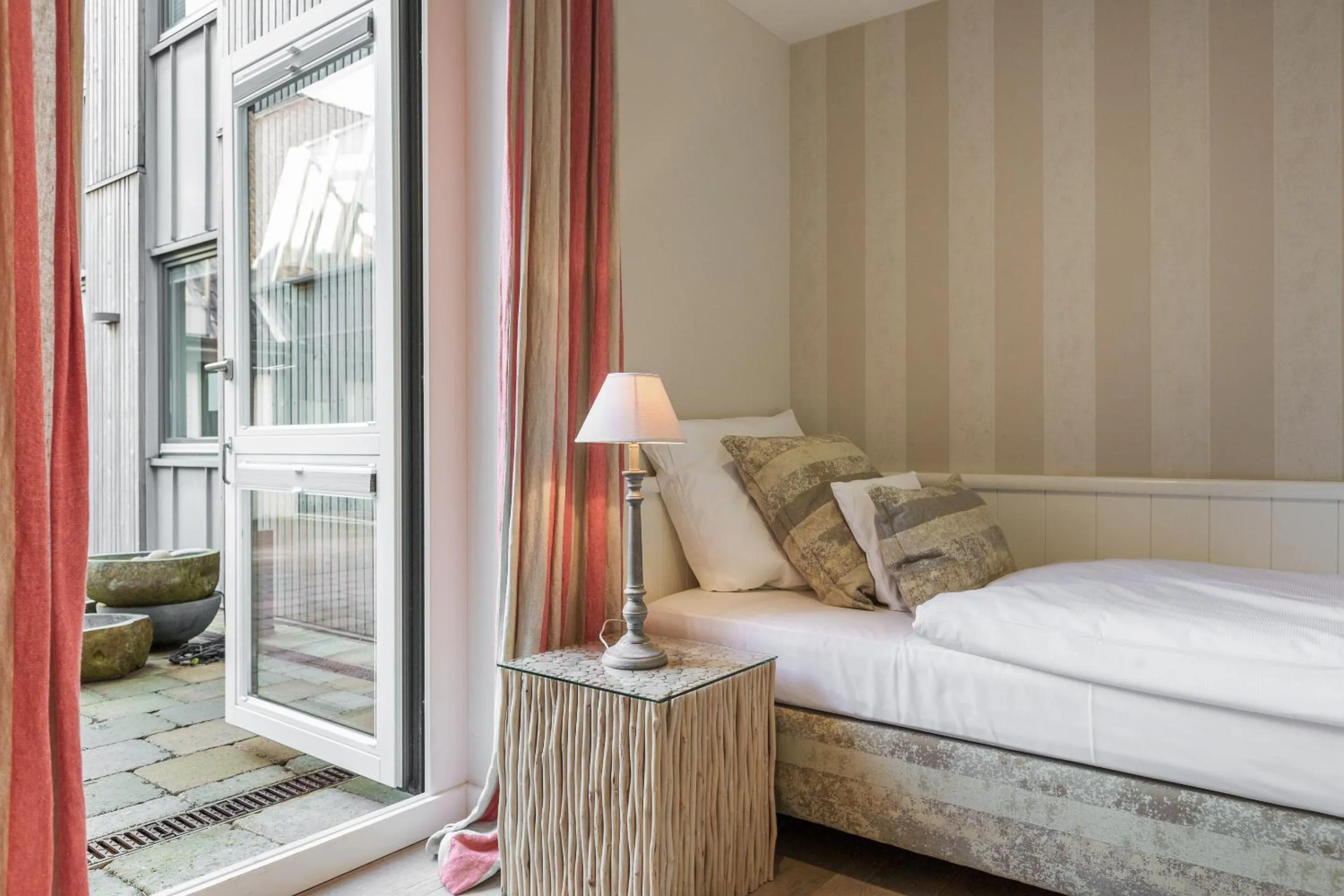 Bed in Apartmenthotel am Leuchtturm