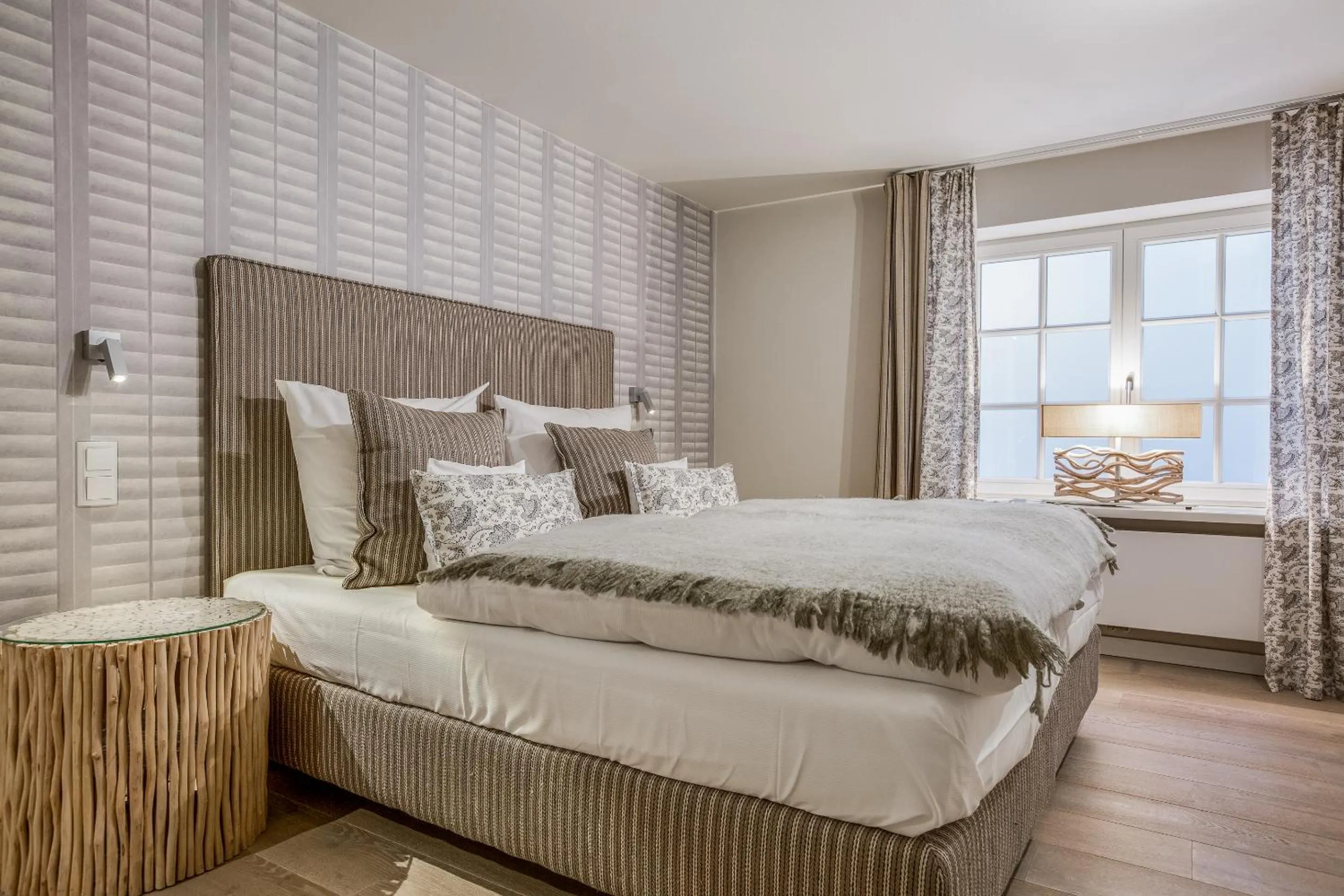 Bed in Apartmenthotel am Leuchtturm