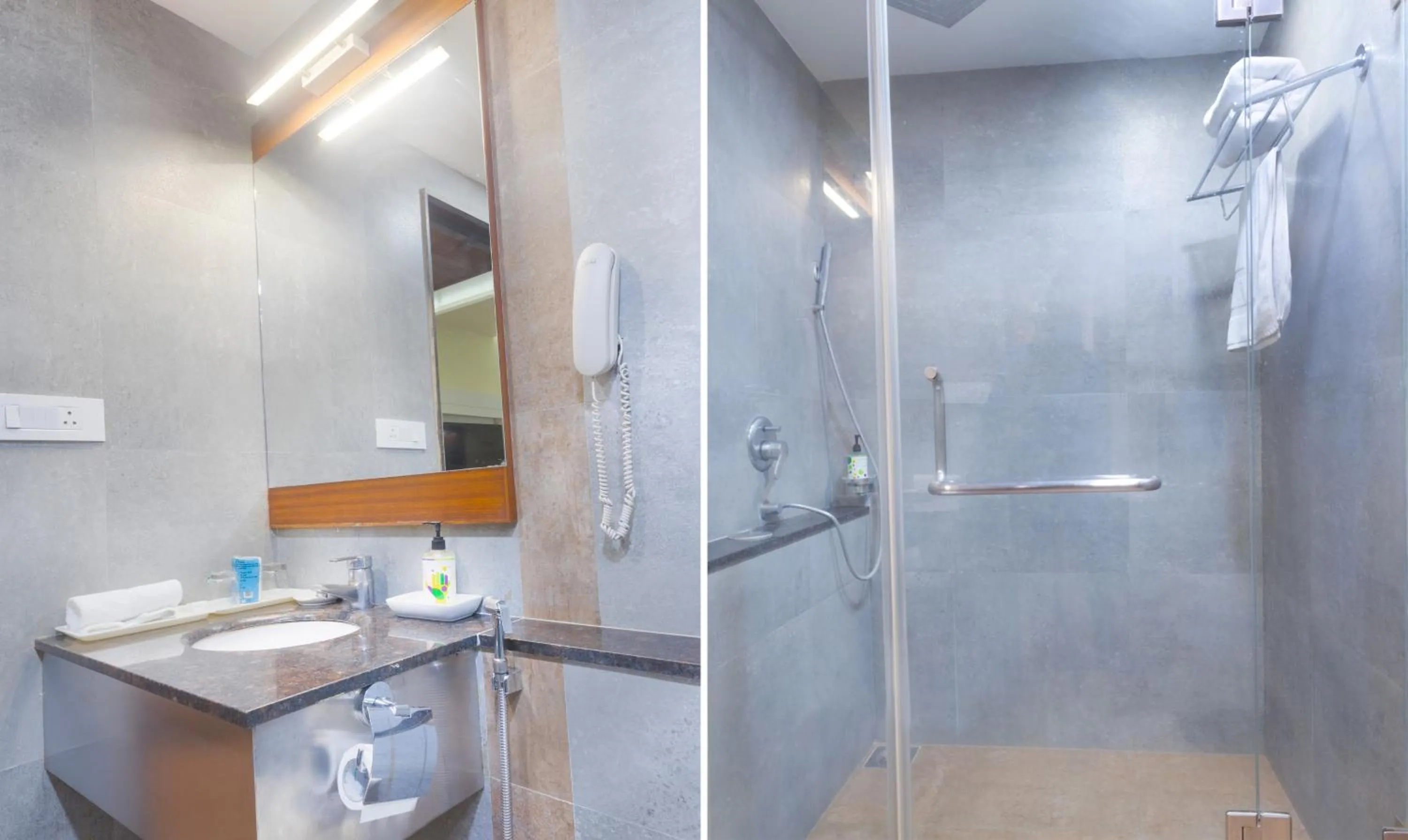 Bathroom in Treebo Ambassador