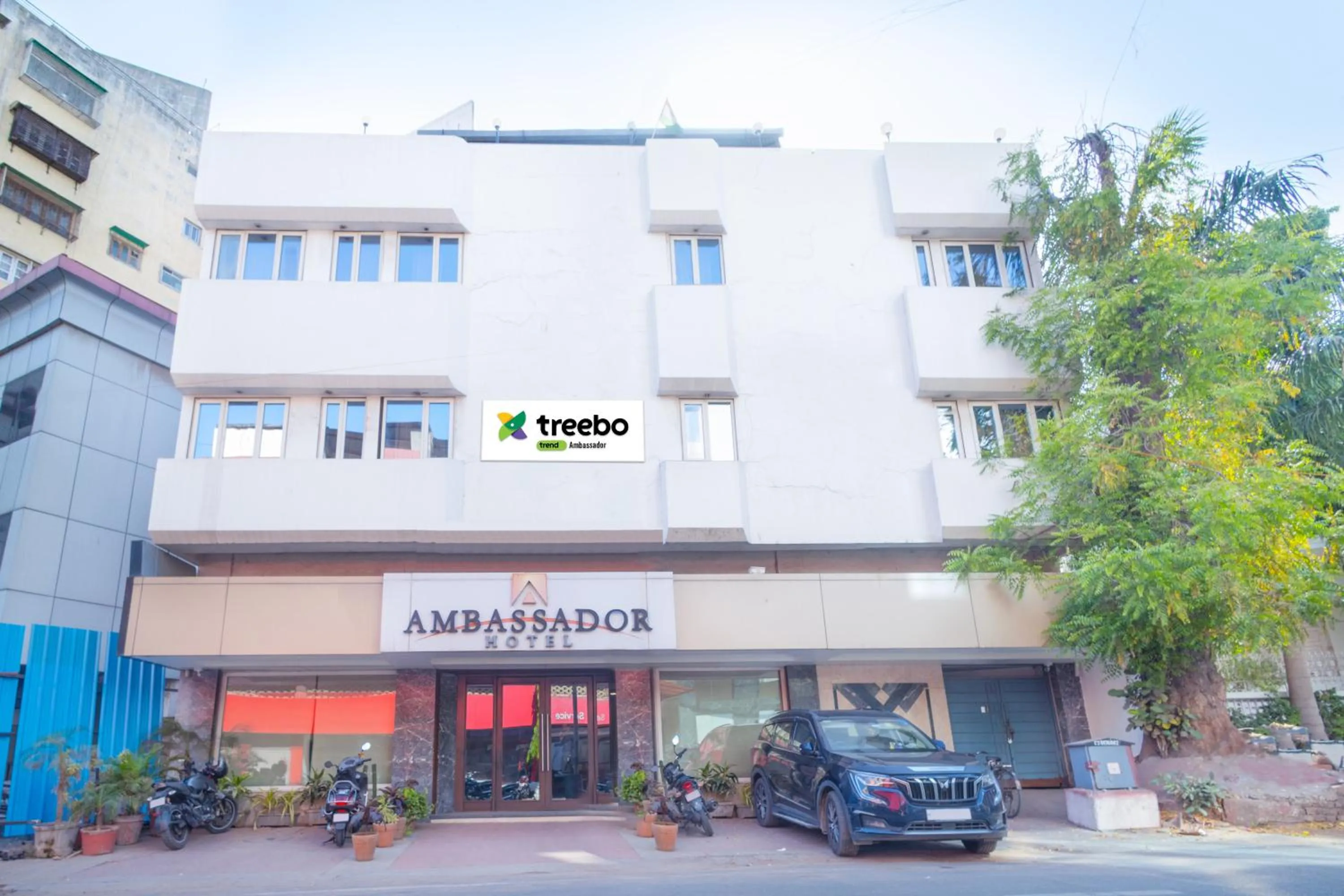 Facade/entrance in Treebo Ambassador