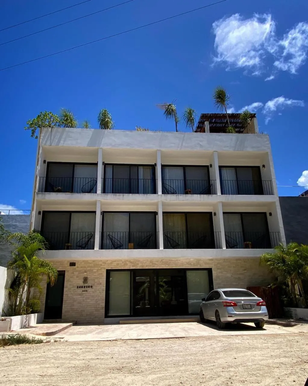 Property building in Hotel Zendero Tulum