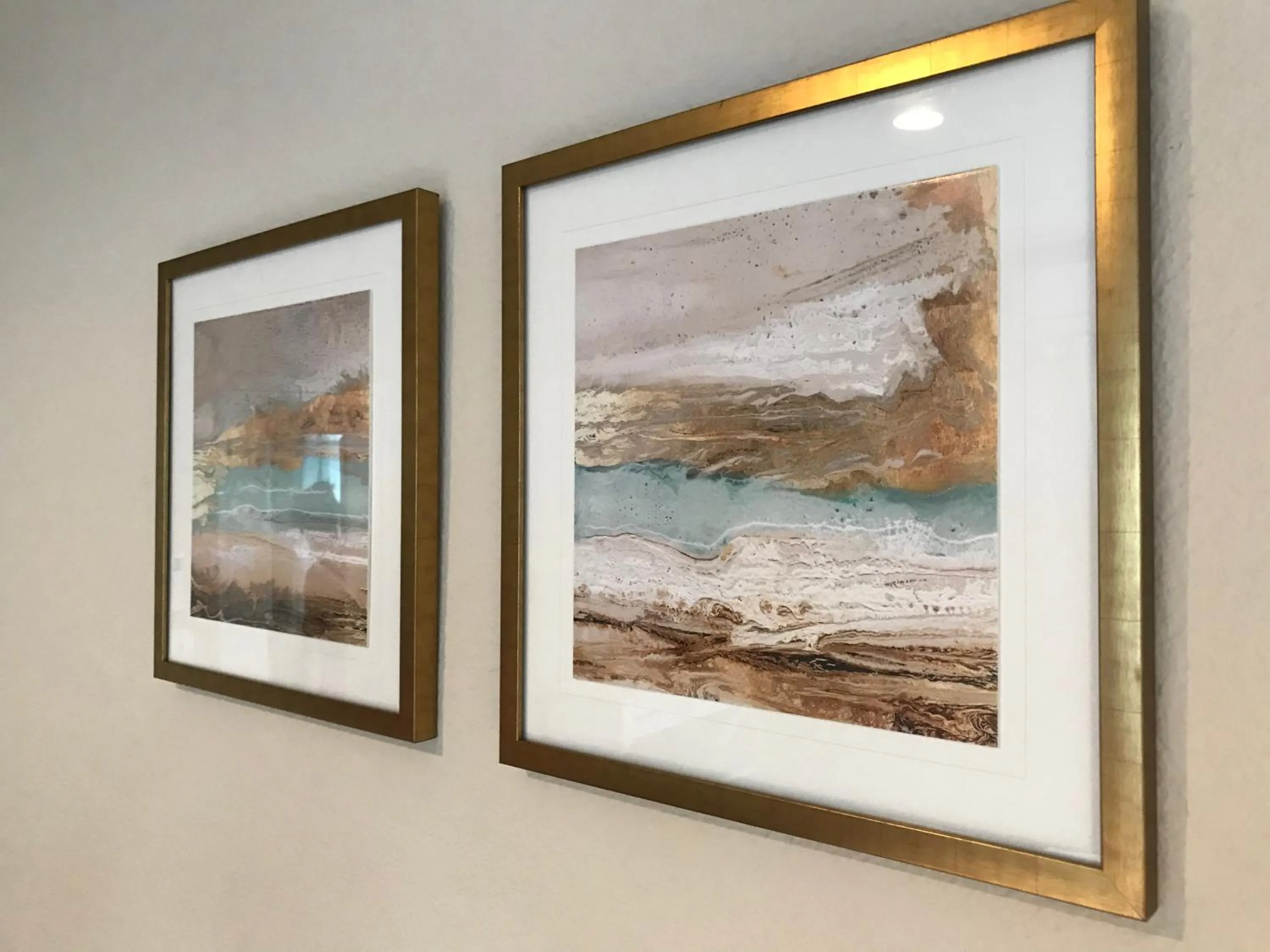 Decorative detail in Long Beach House