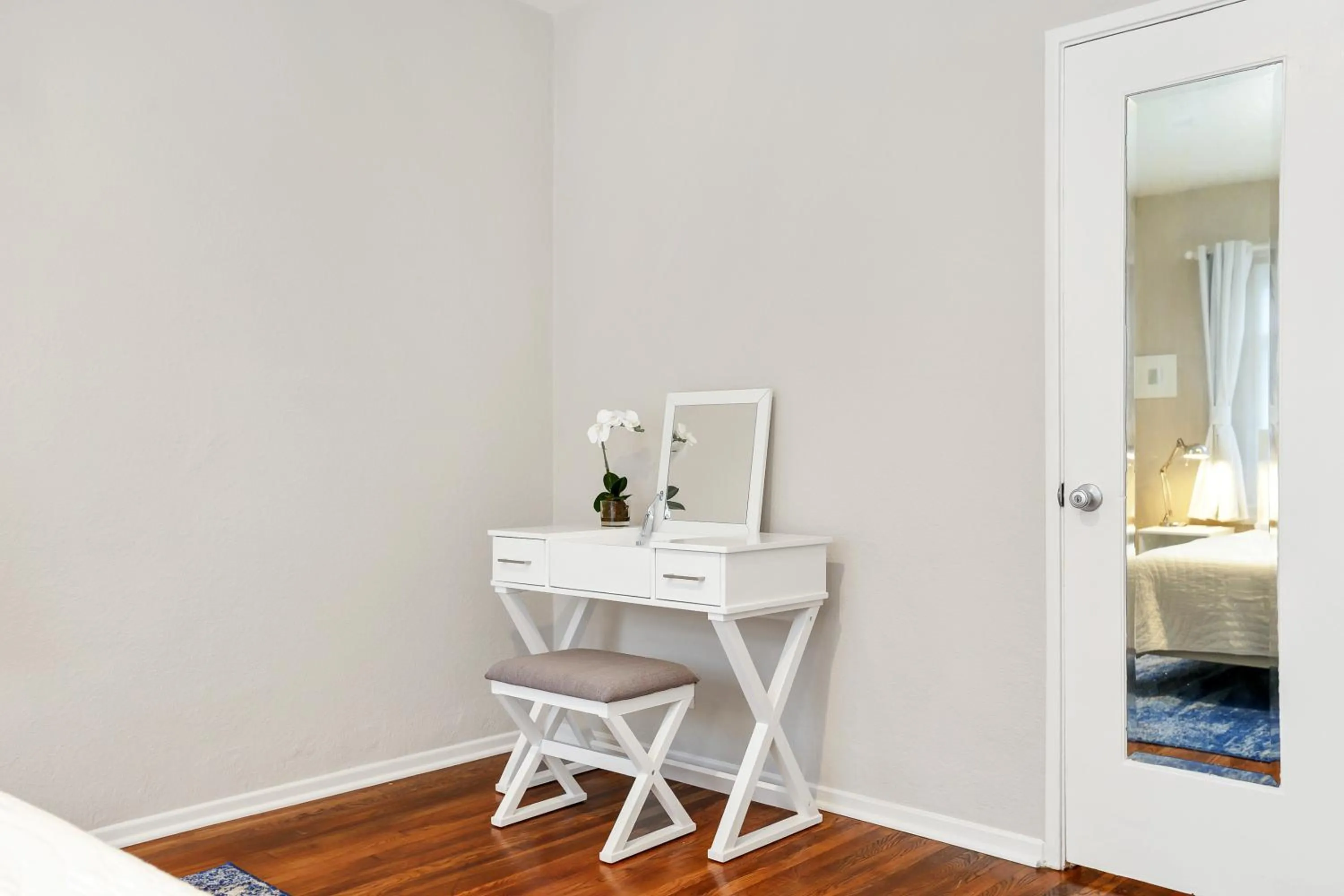 Bedroom in Long Beach House