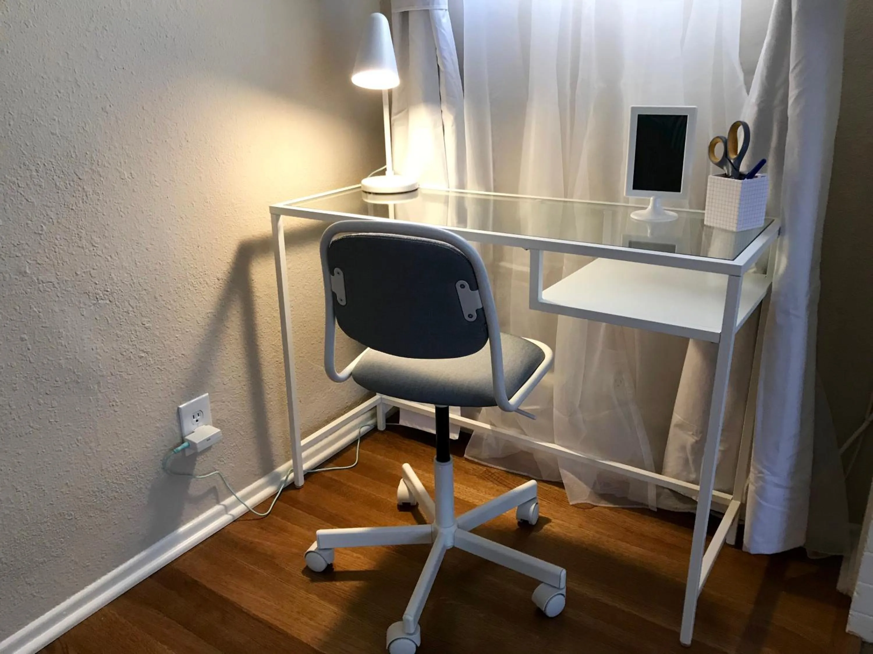 Living room in Long Beach House