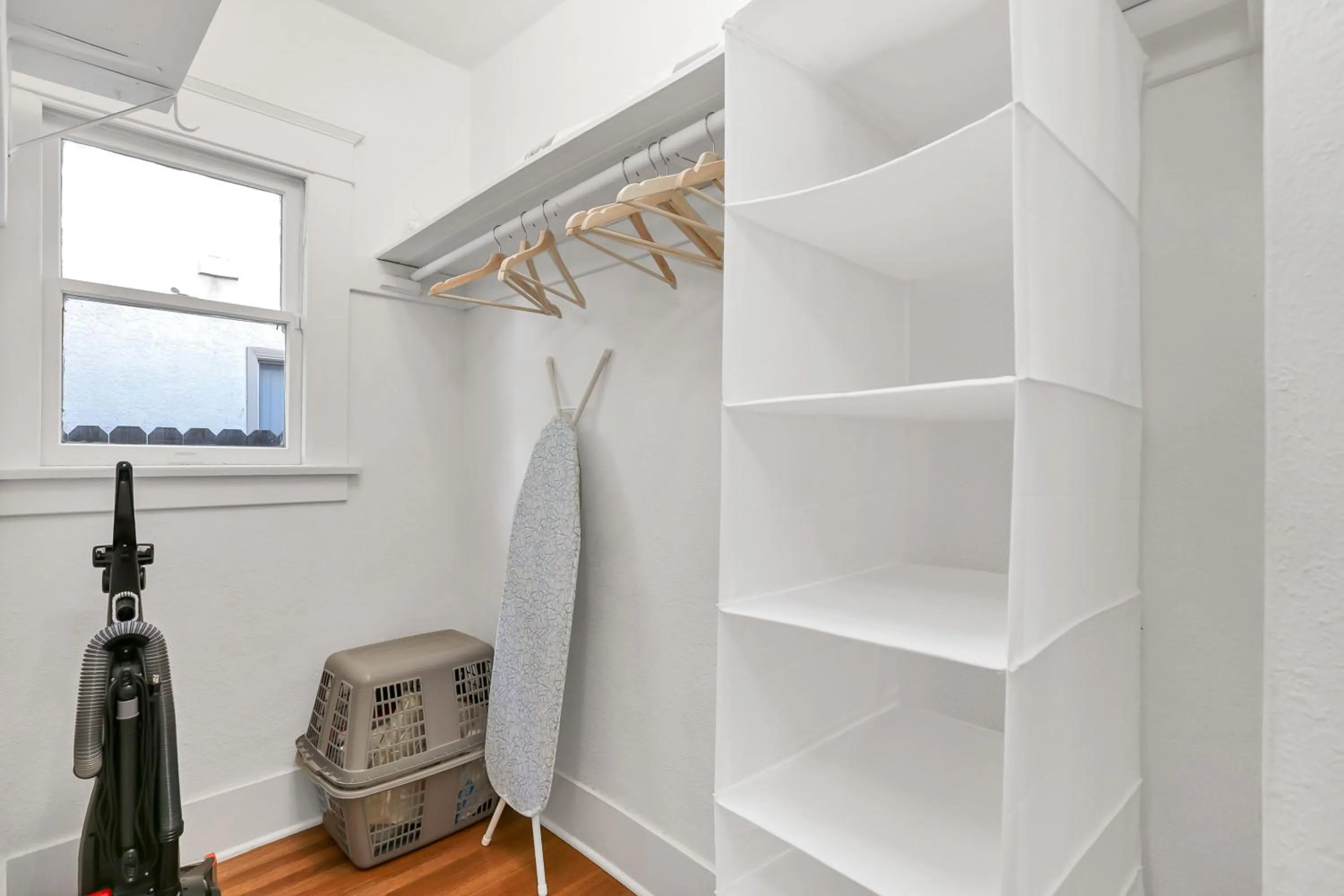 wardrobe in Long Beach House