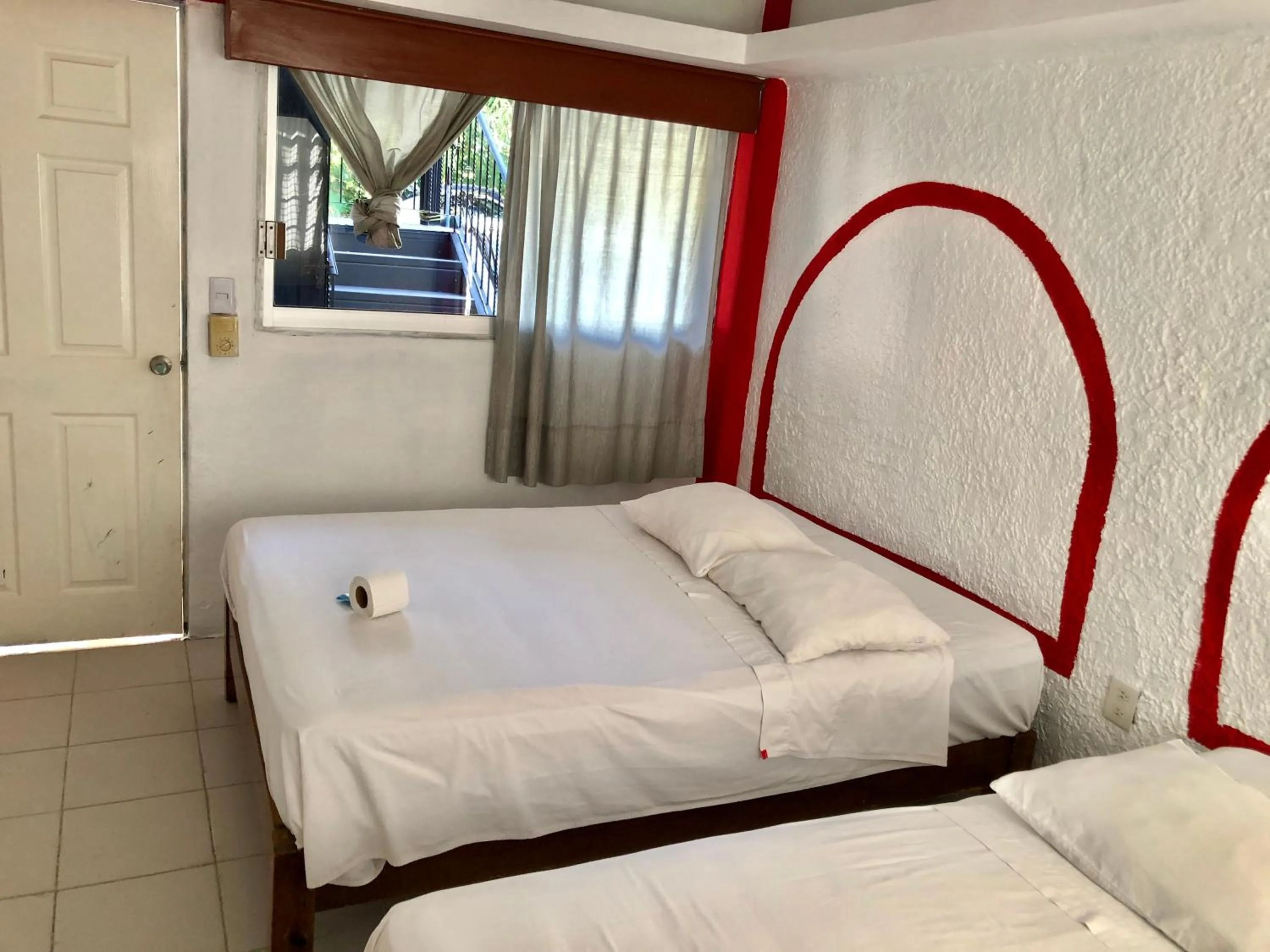 Bed in Hotel Maria Bonita Acapulco