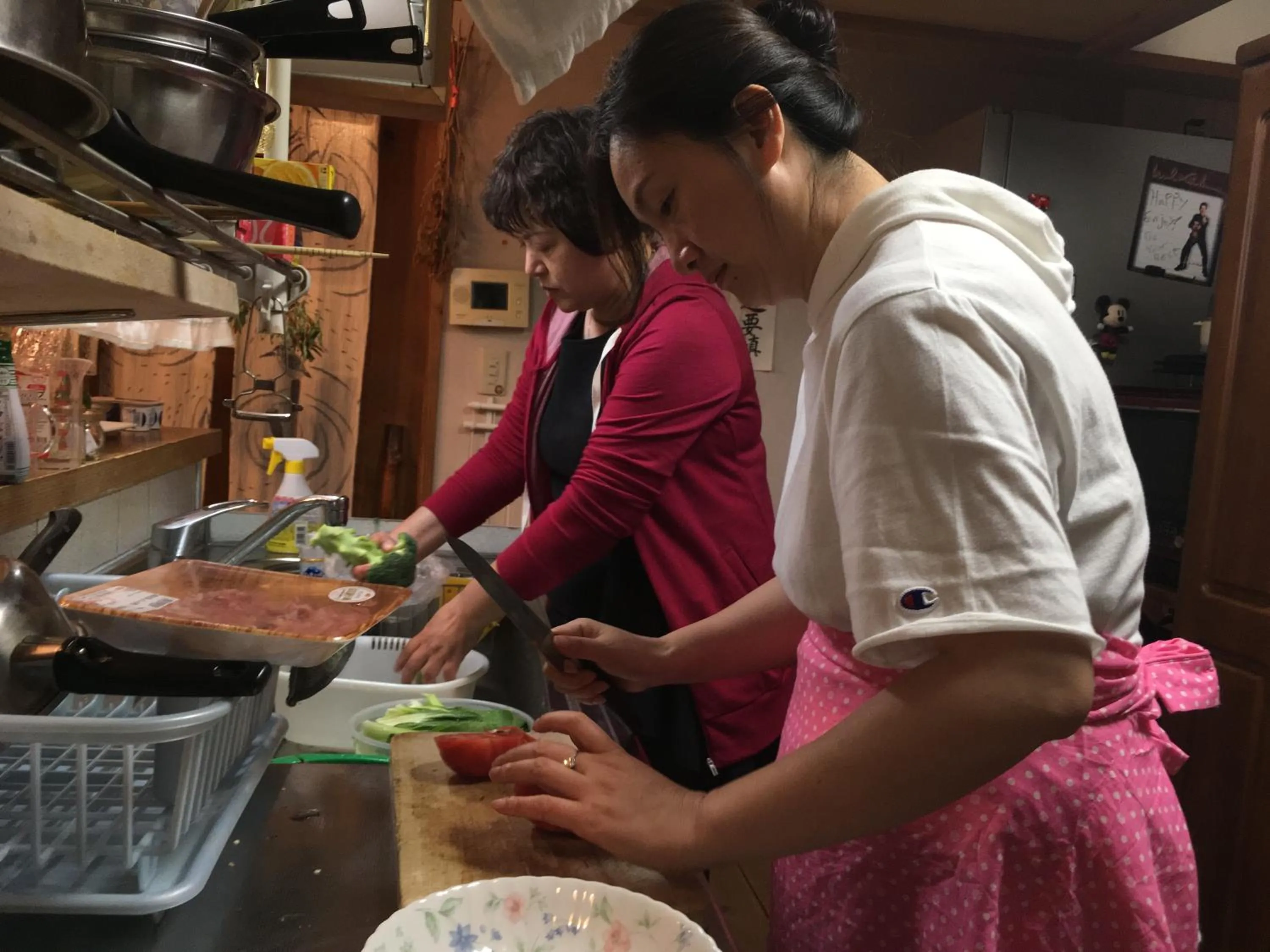 Kitchen or kitchenette in AbbeyRoad Inn Seika