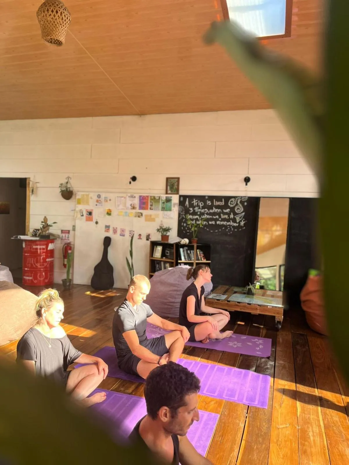 Fitness centre/facilities in OutBox Inn