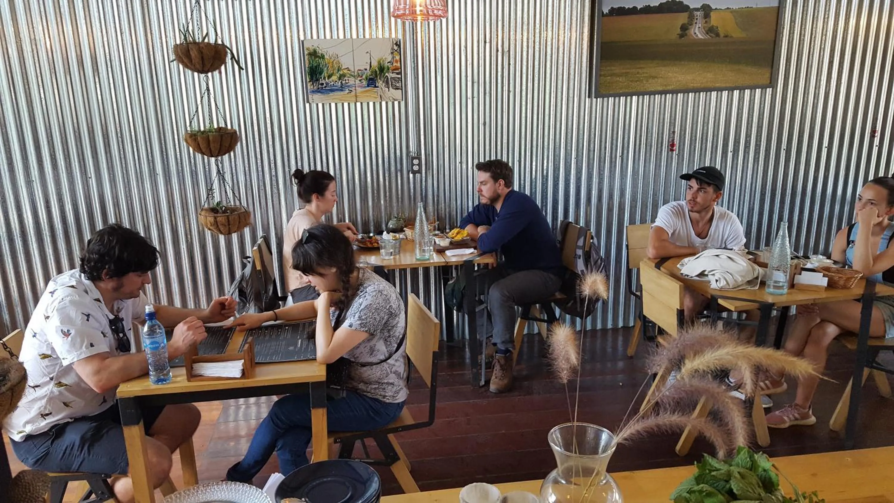 People in OutBox Inn