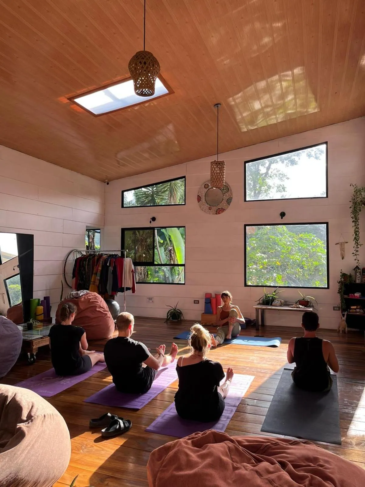 Fitness centre/facilities in OutBox Inn