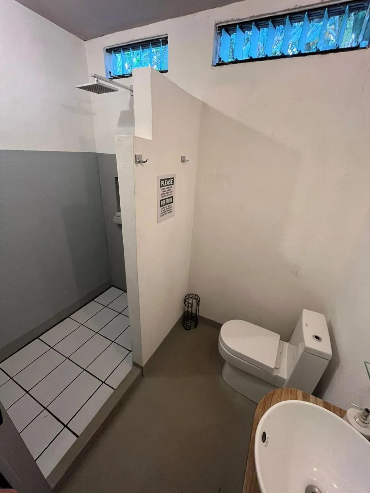 Bathroom in OutBox Inn