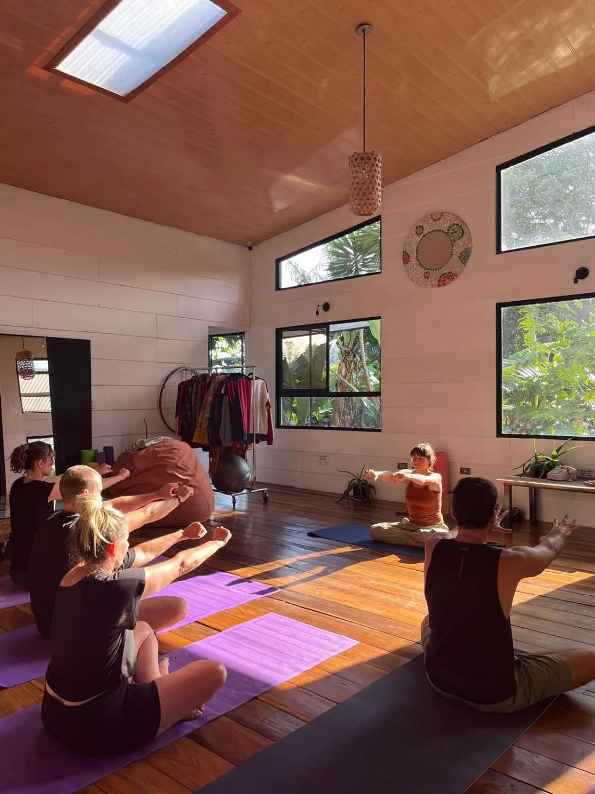 Fitness centre/facilities in OutBox Inn