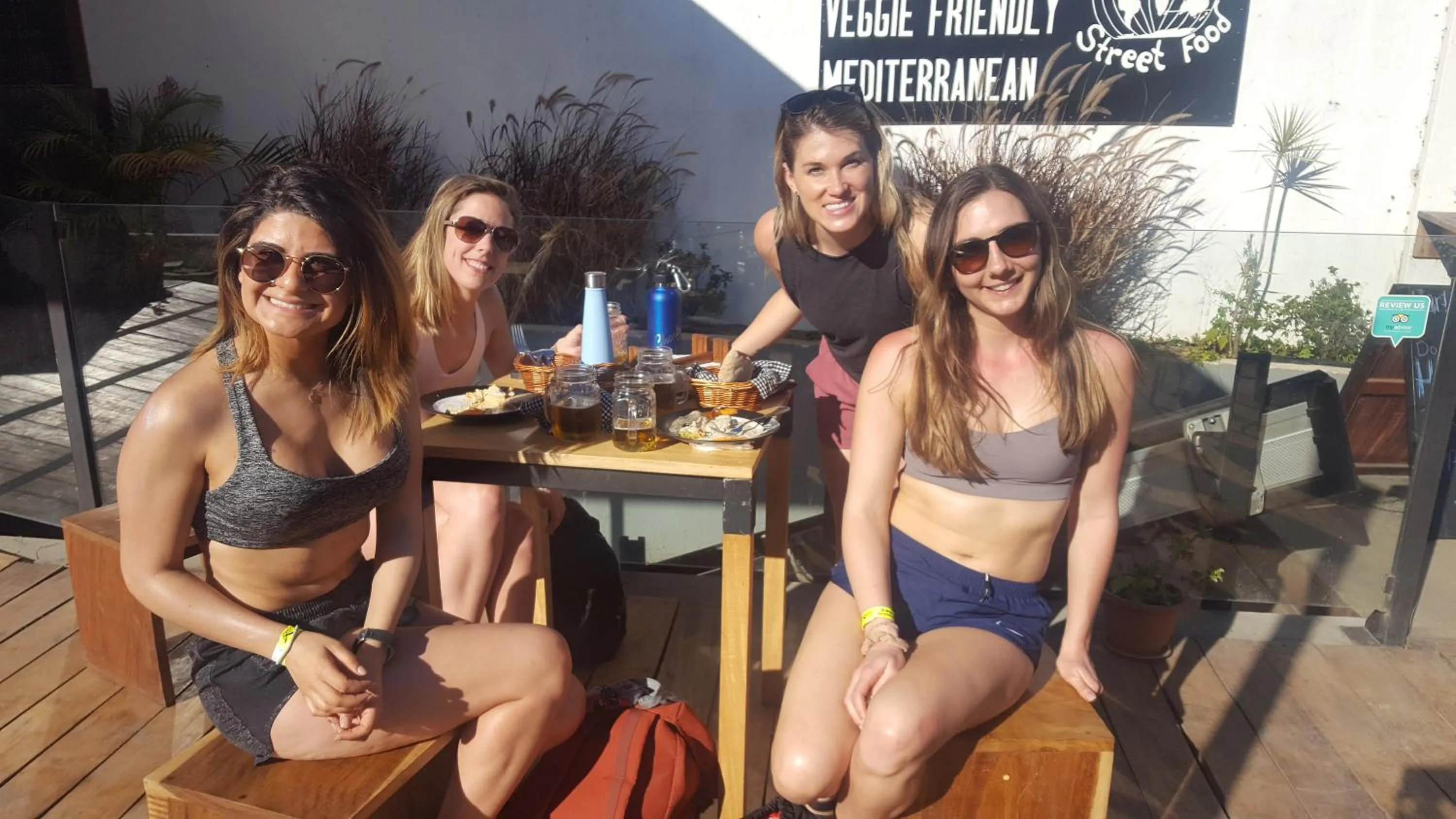 People in OutBox Inn