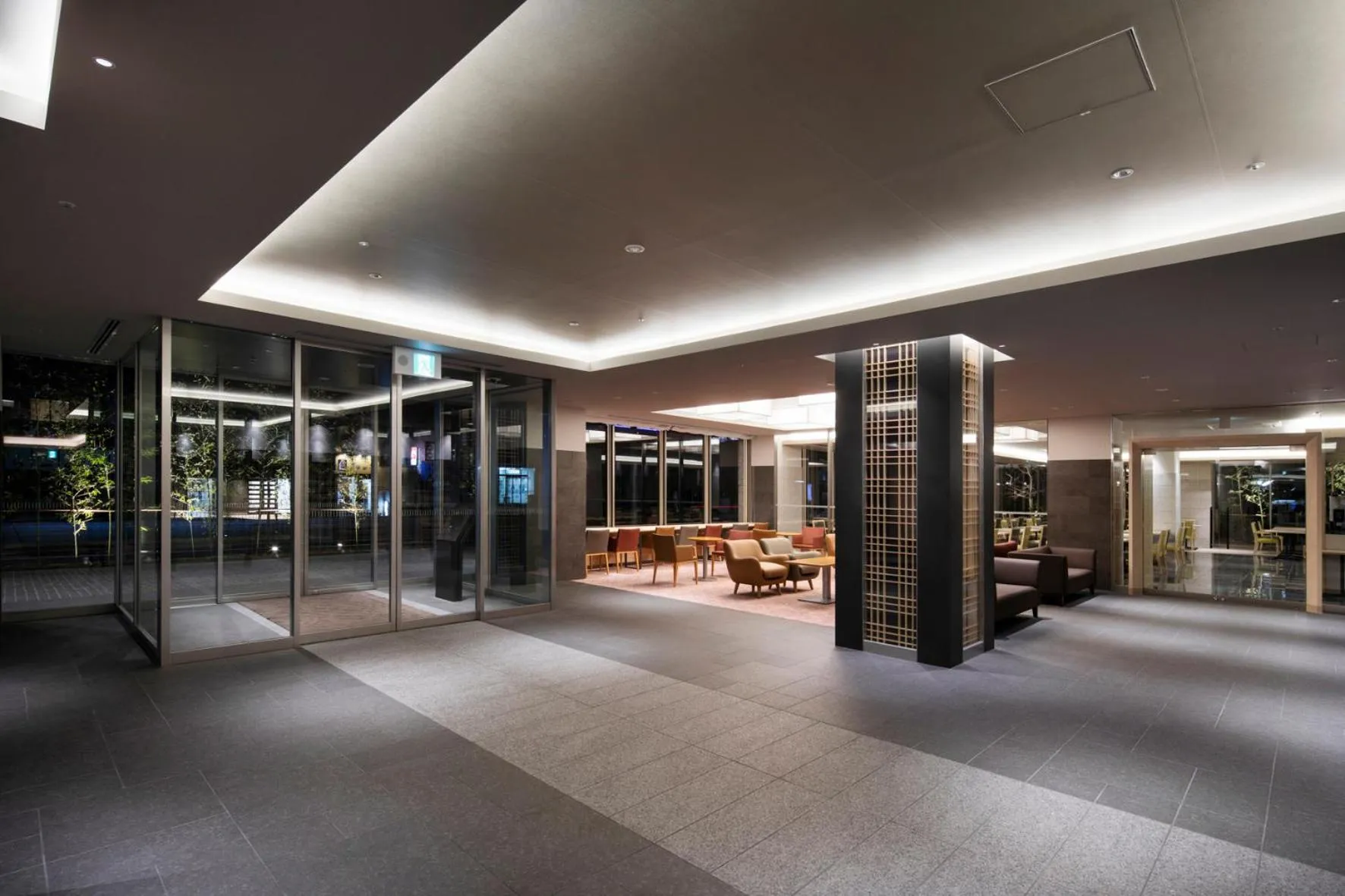 Lobby or reception in Kyoto U-BELL Hotel