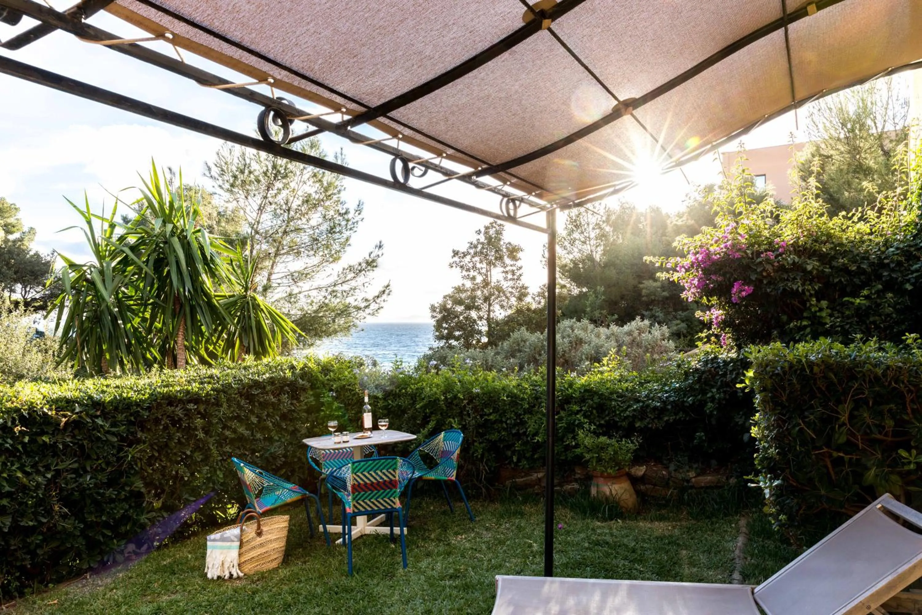 Patio in La Résidence du Bailli