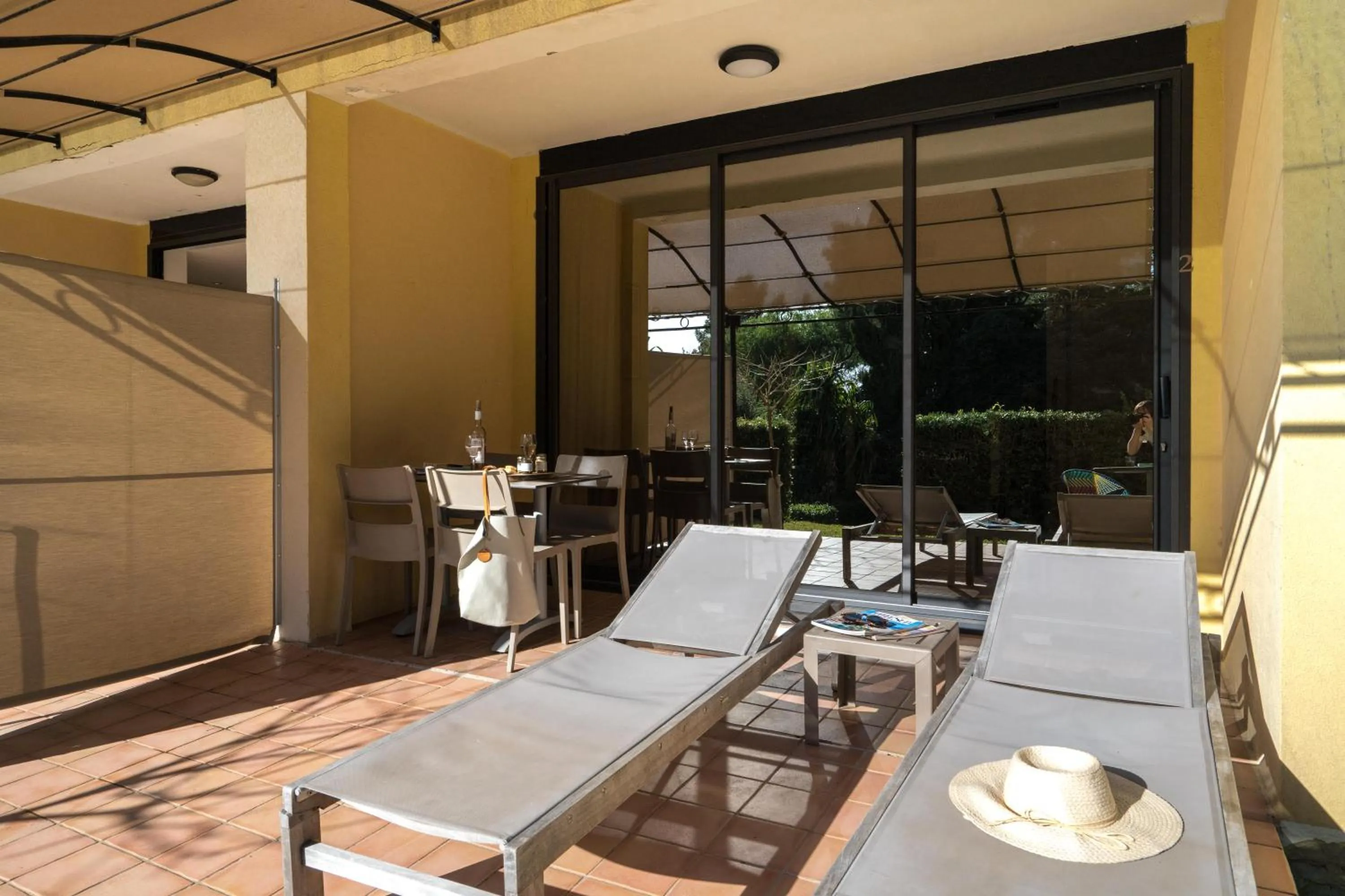 Patio in La Résidence du Bailli