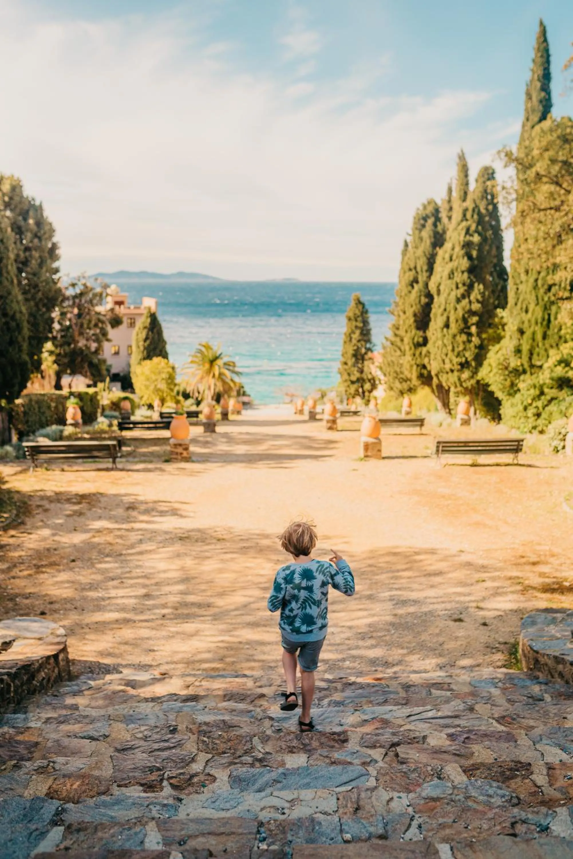 Natural landscape in La Résidence du Bailli