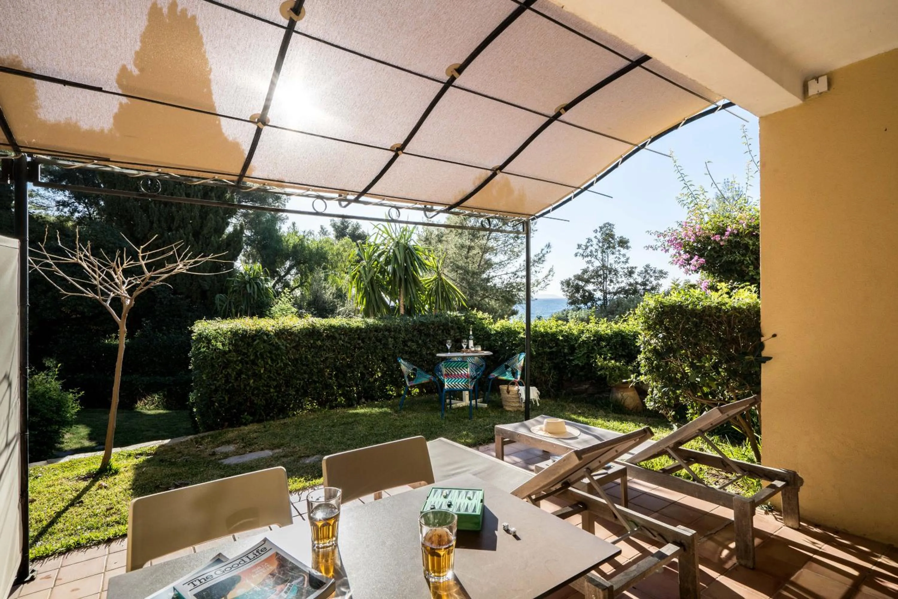 Patio in La Résidence du Bailli