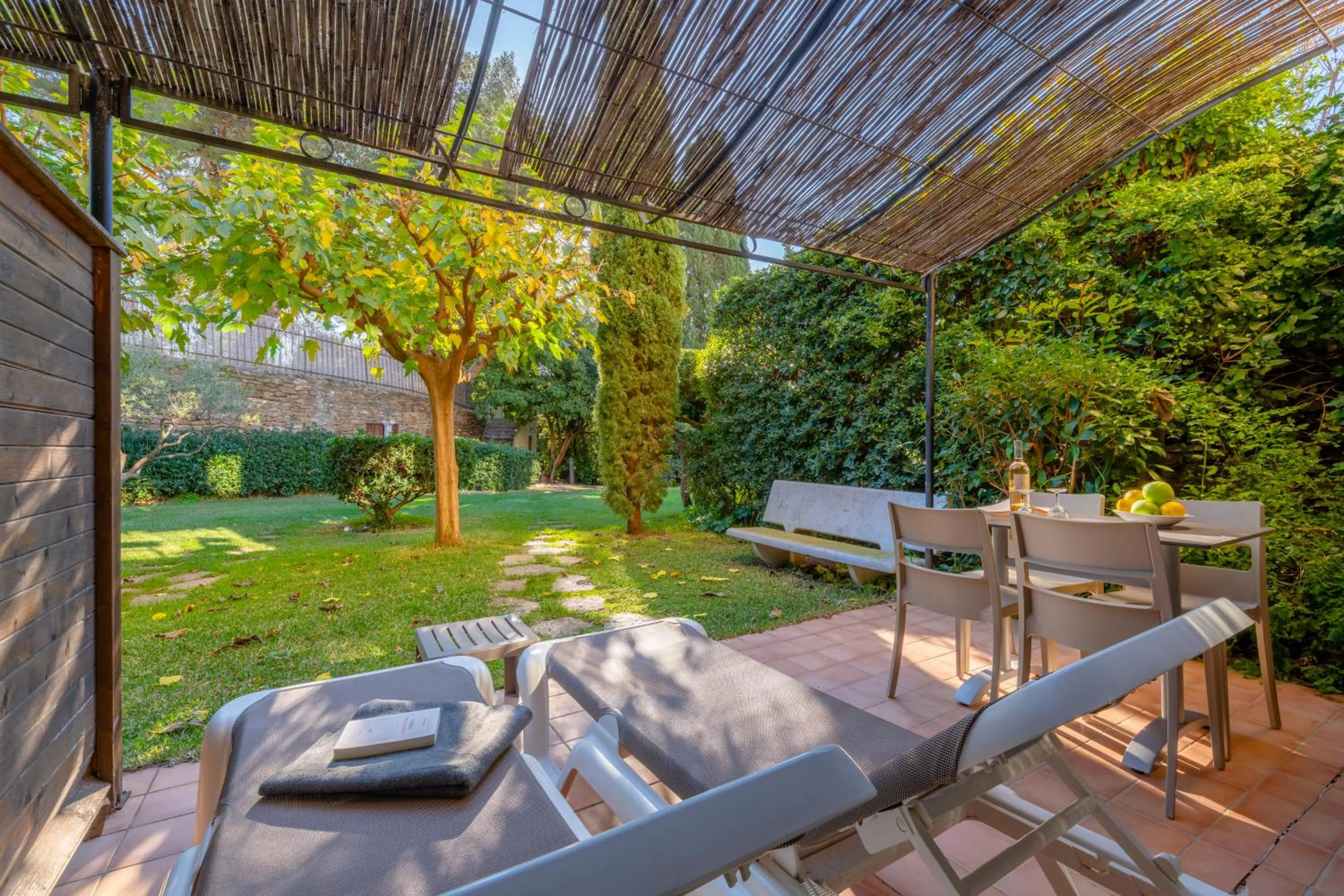 Patio in La Résidence du Bailli