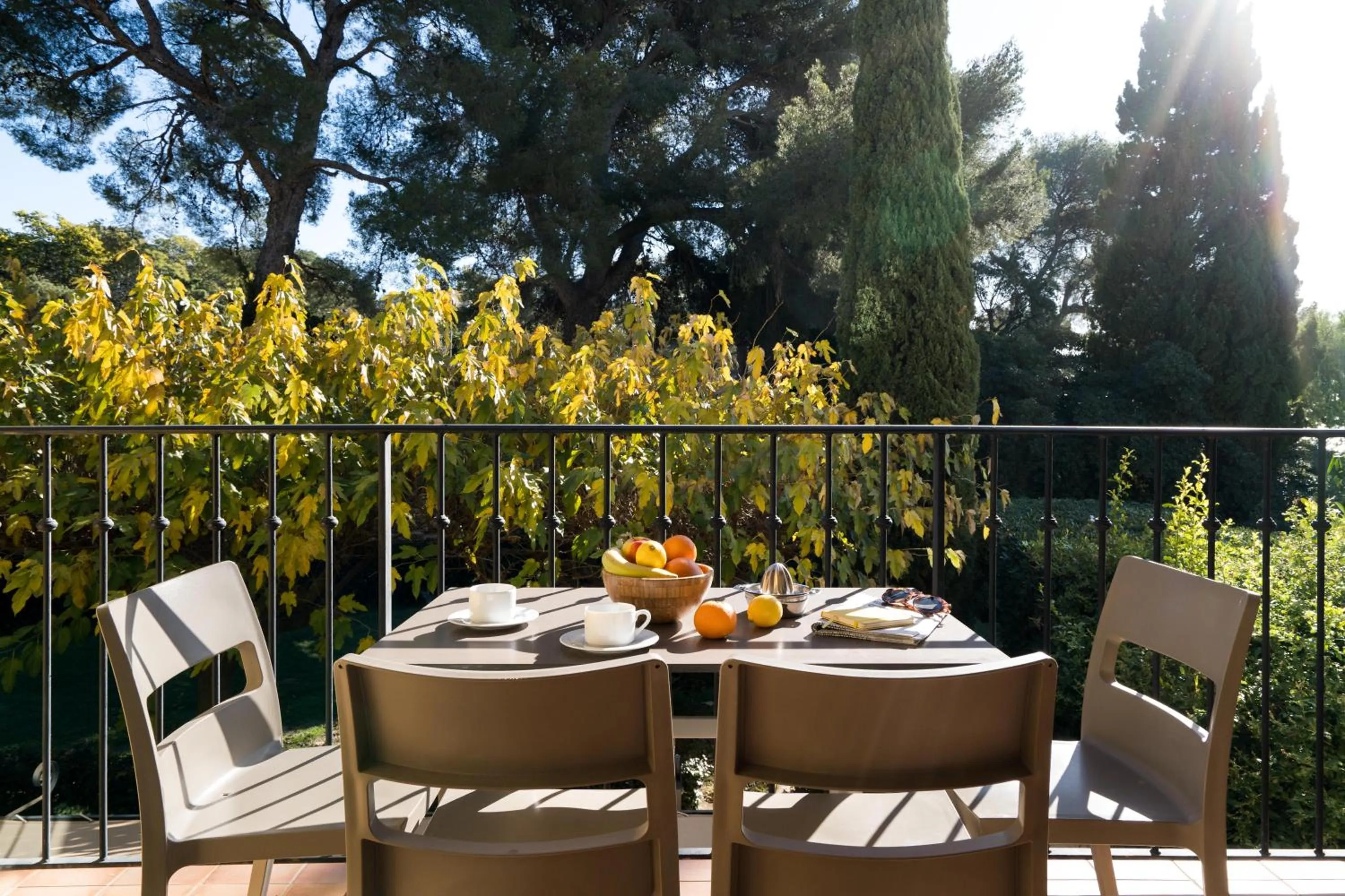 Natural landscape in La Résidence du Bailli