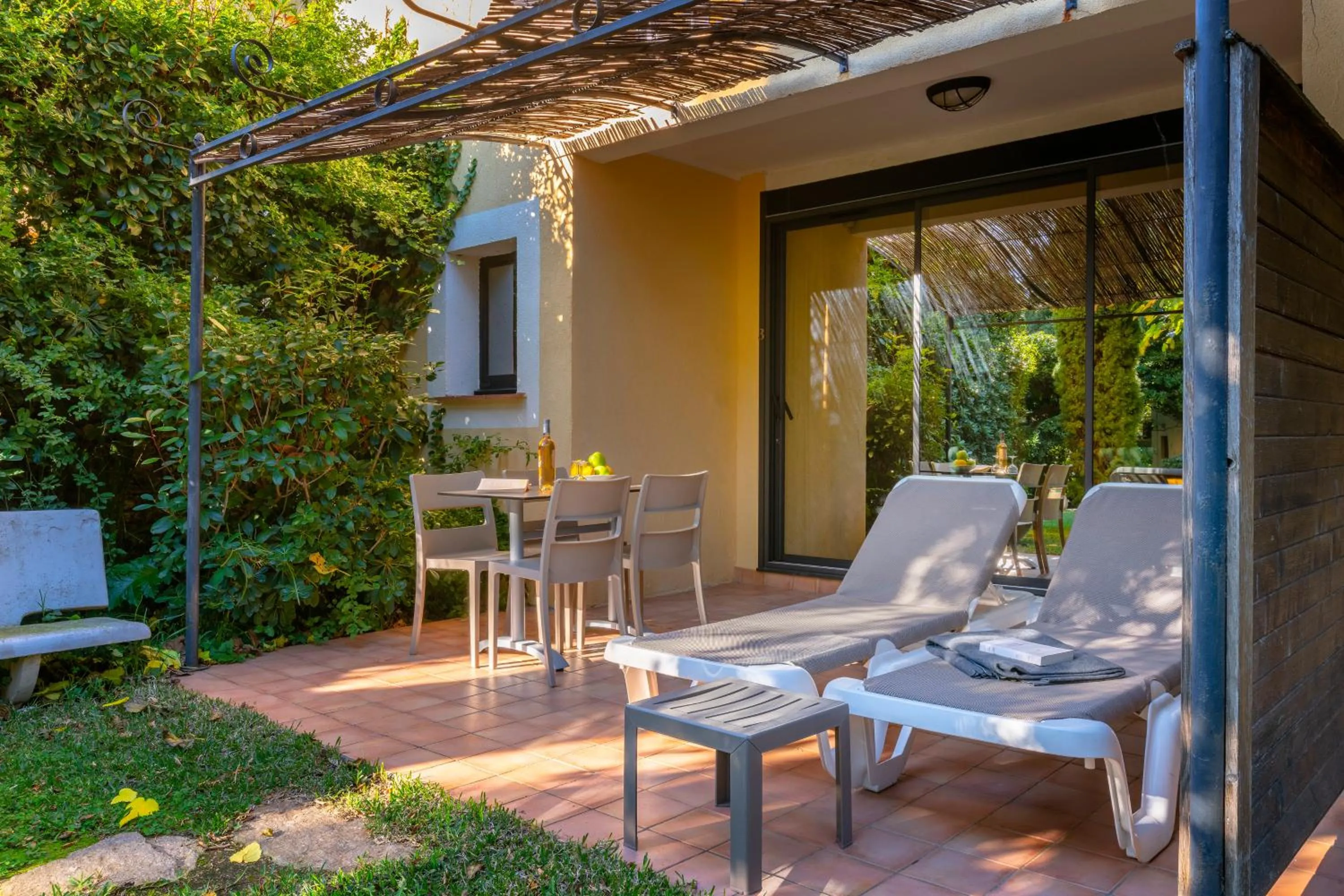 Patio in La Résidence du Bailli